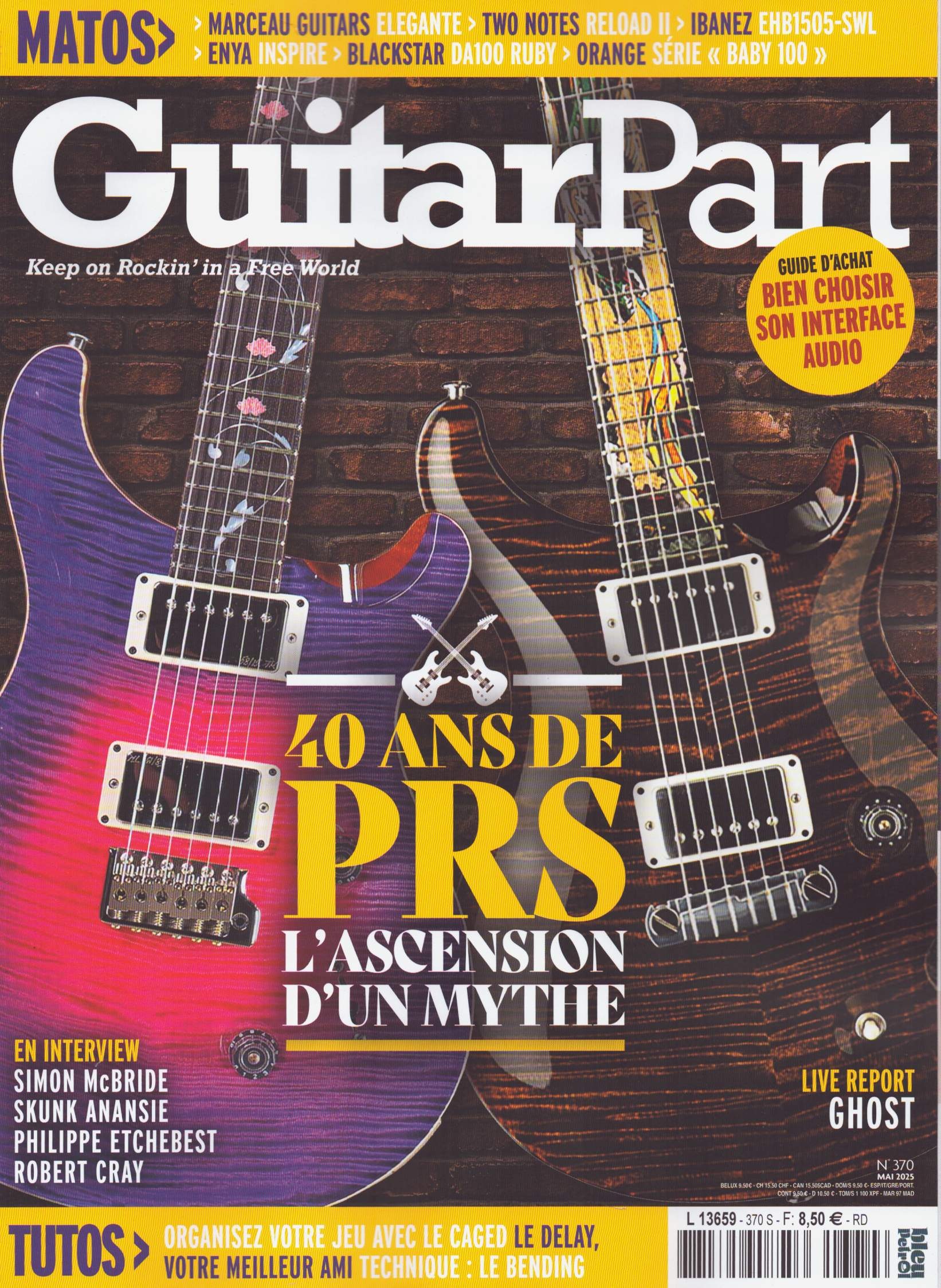 GUITAR PART / F 370/2025