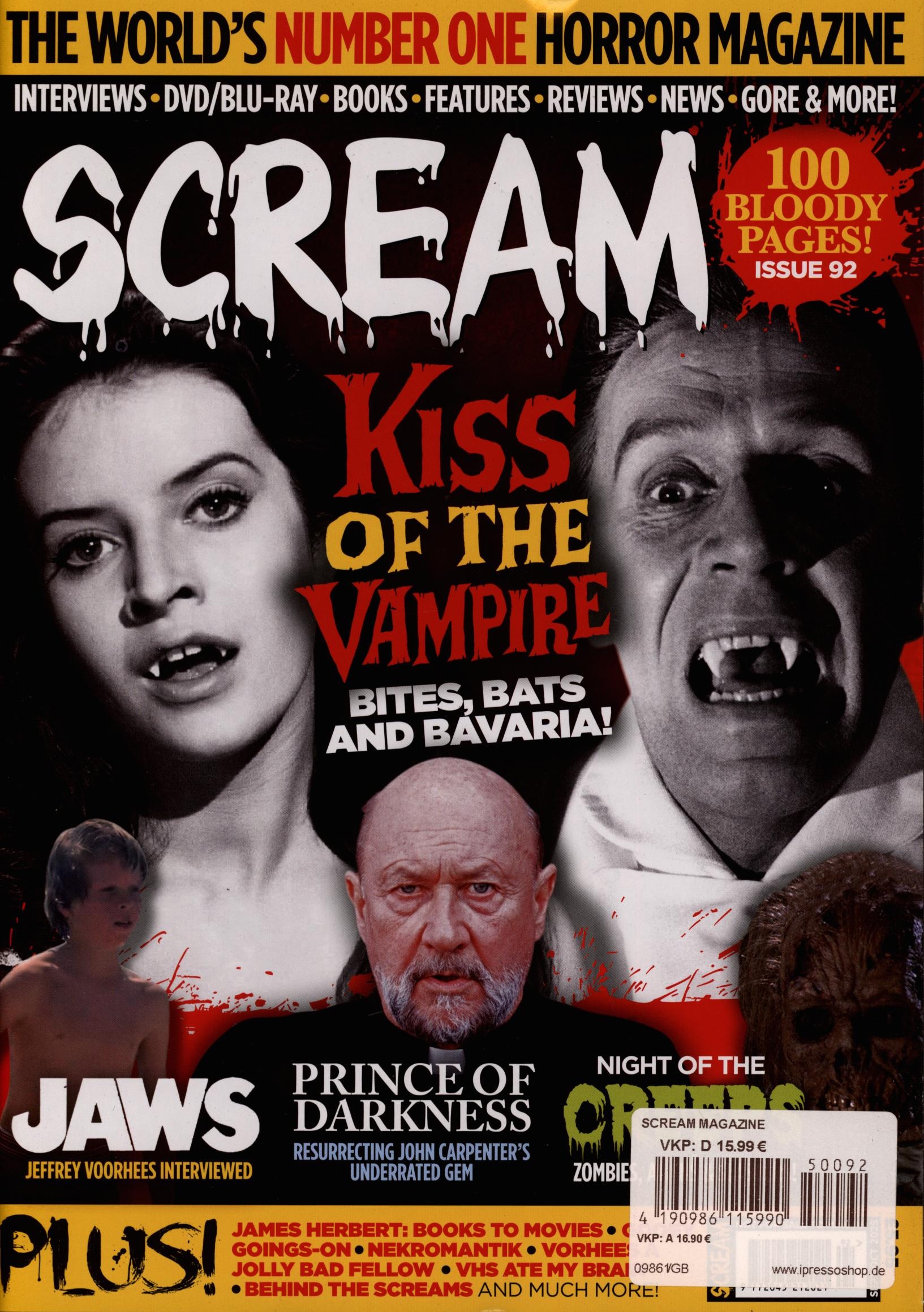 SCREAM MAGAZINE 92/2025
