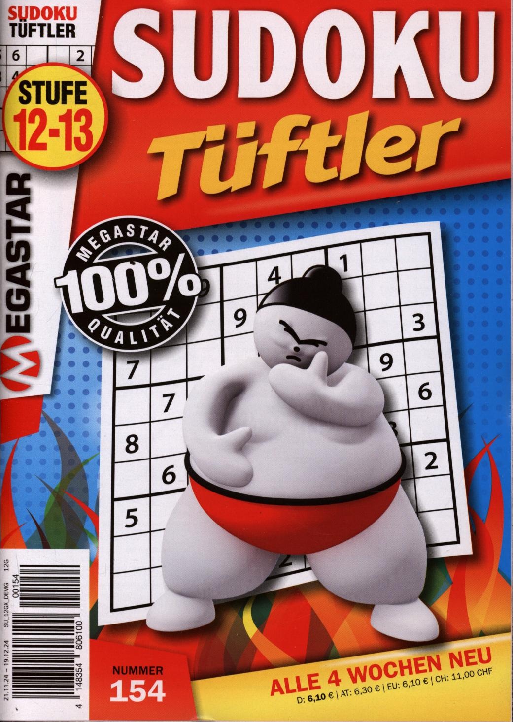 Sudoku Tüftler 154/2024