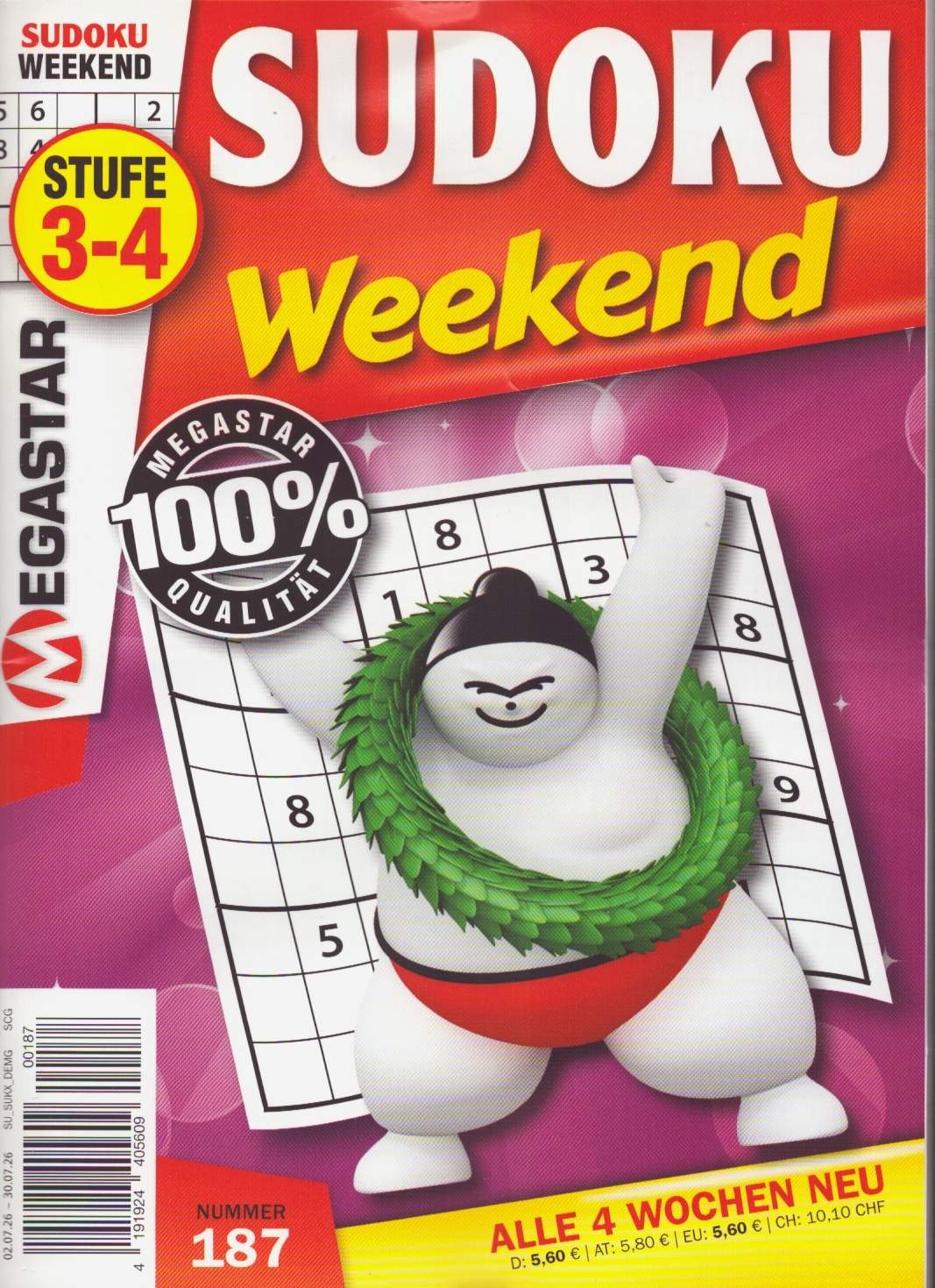 Sudoku Weekend 187/2026