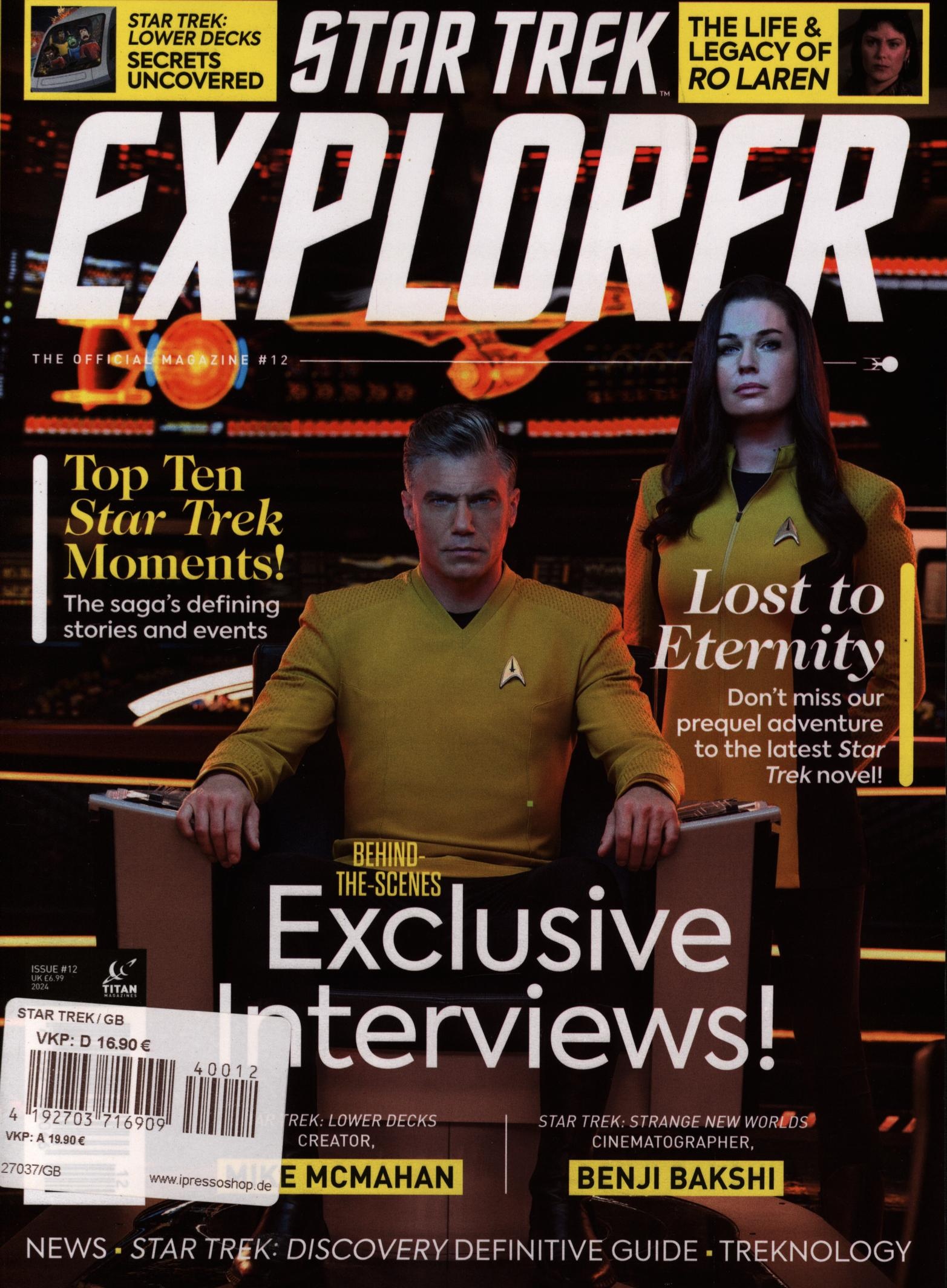 STAR TREK GB 12 2024 single copy 68Q24012 Buy this magazine