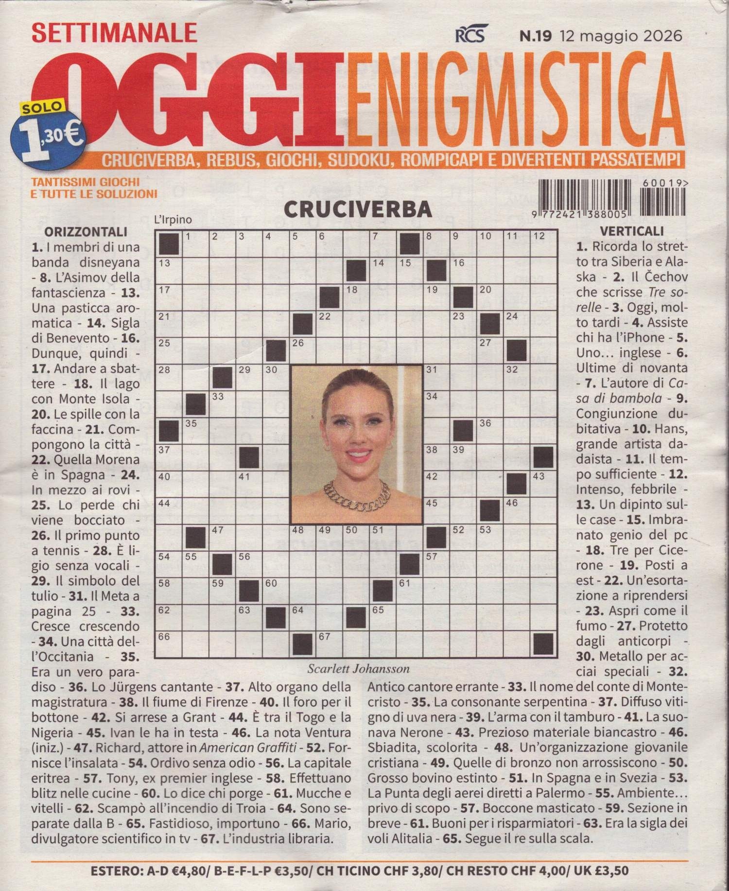 OGGI ENIGMISTICA 19/2026