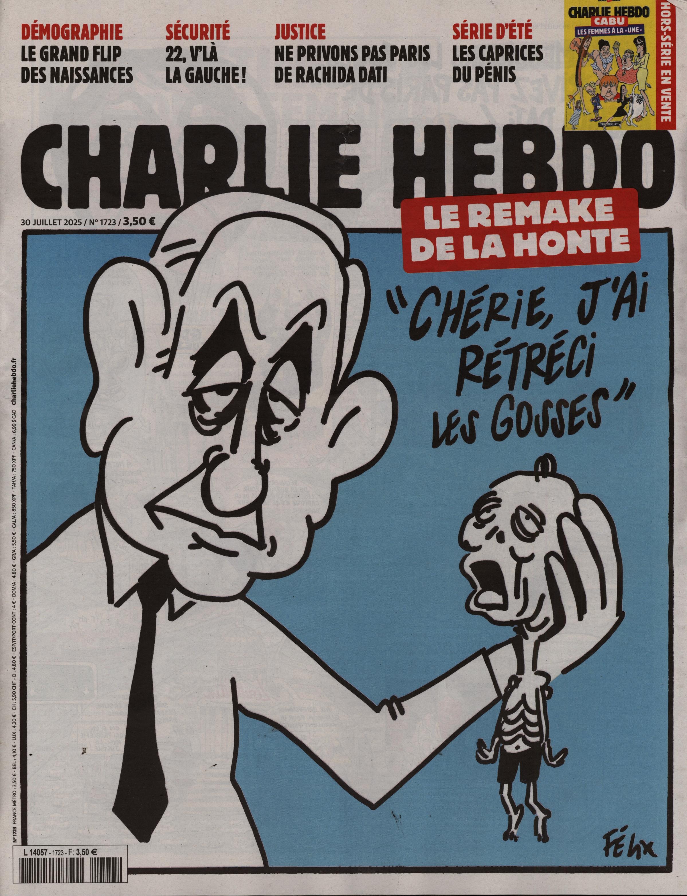 CHARLIE HEBDO 1723/2025