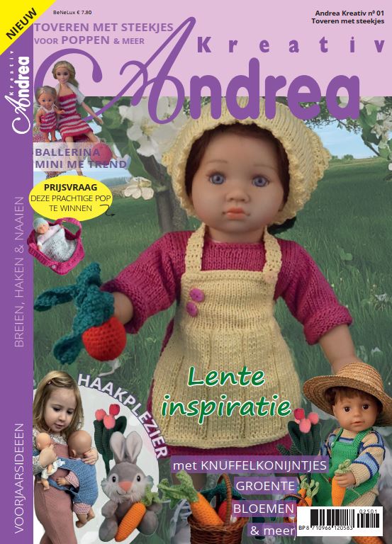 Andrea Kreativ Poppenmode NL ePaper 1/2025