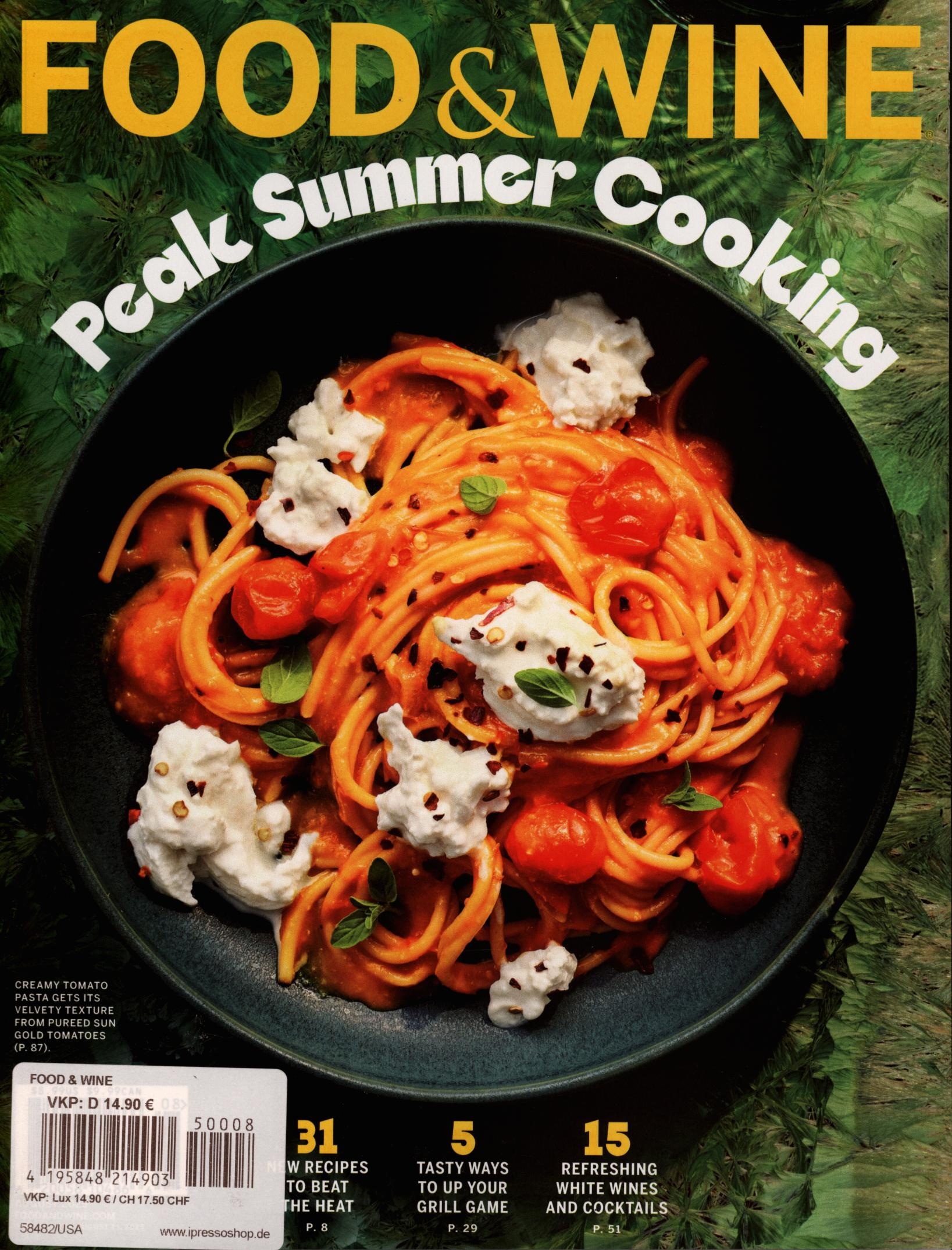Food & Wine 8/2025