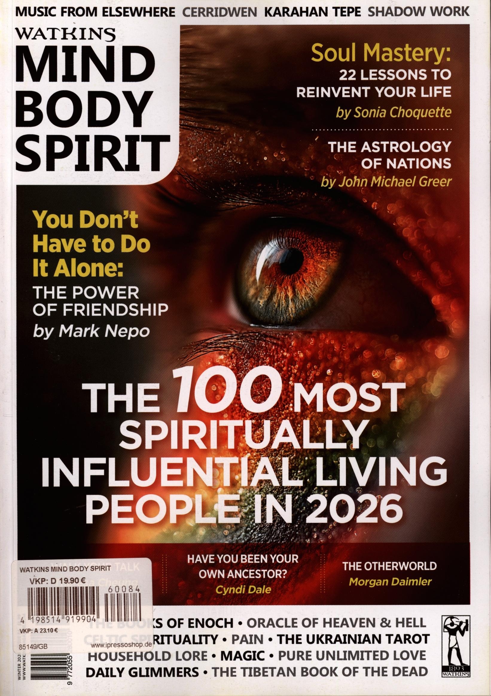 WATKINS MIND BODY SPIRIT 84/2026