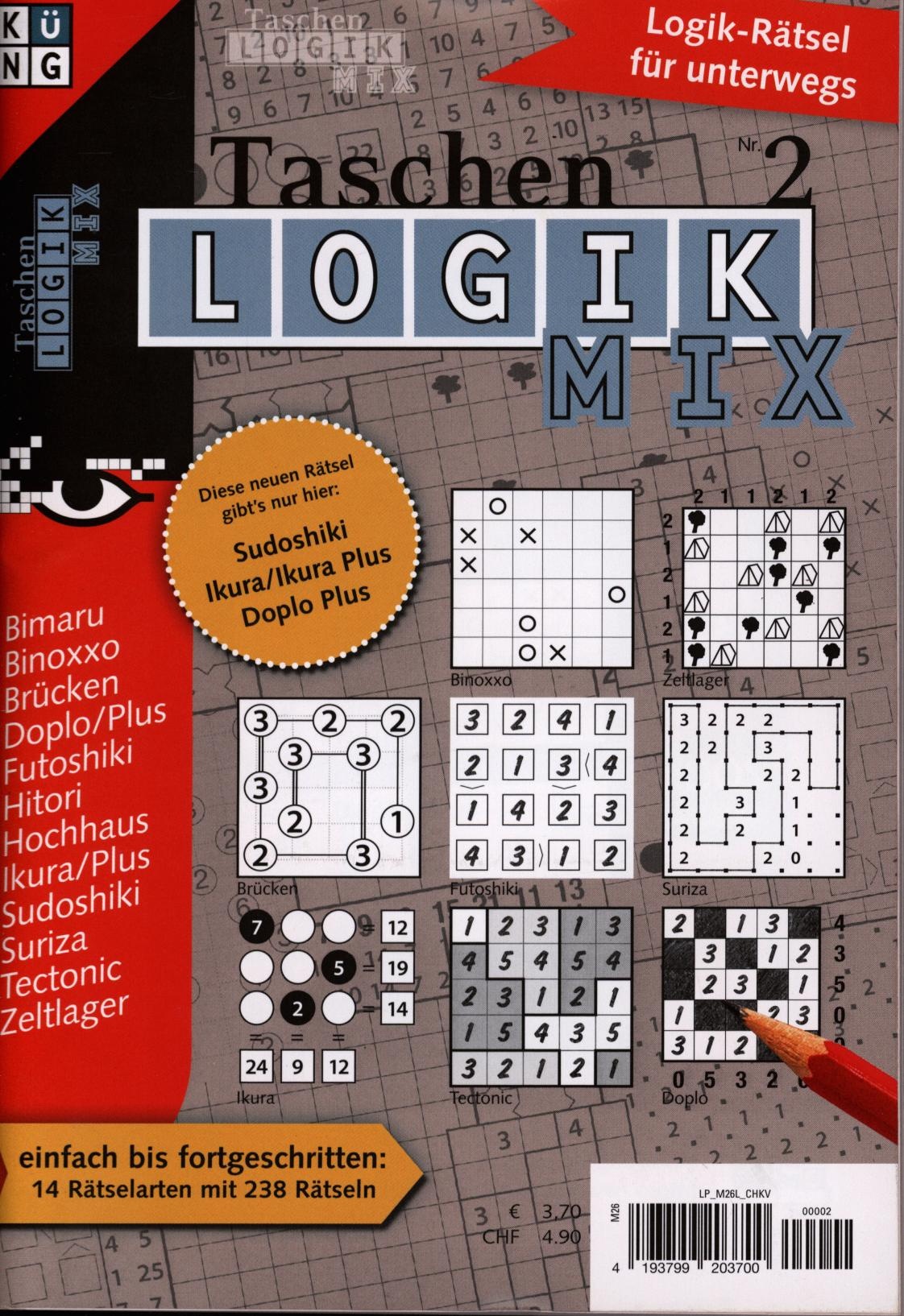 Taschen Logik-Mix 2/2025