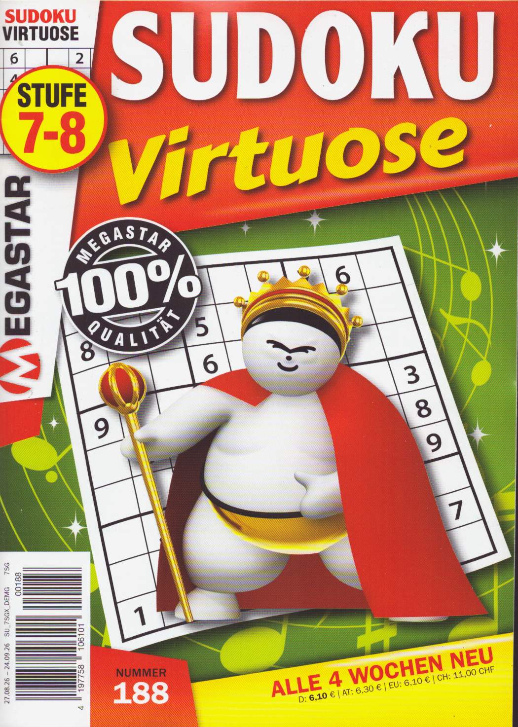 Sudoku Virtuose 188/2026