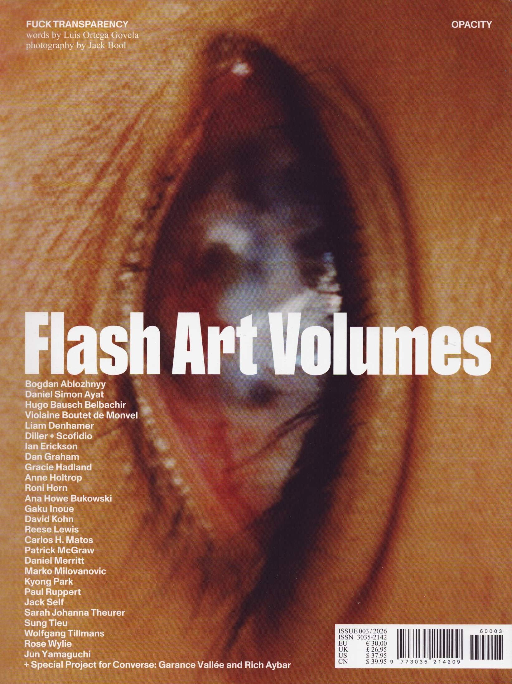 FLASH ART VOLUMES 3/2026