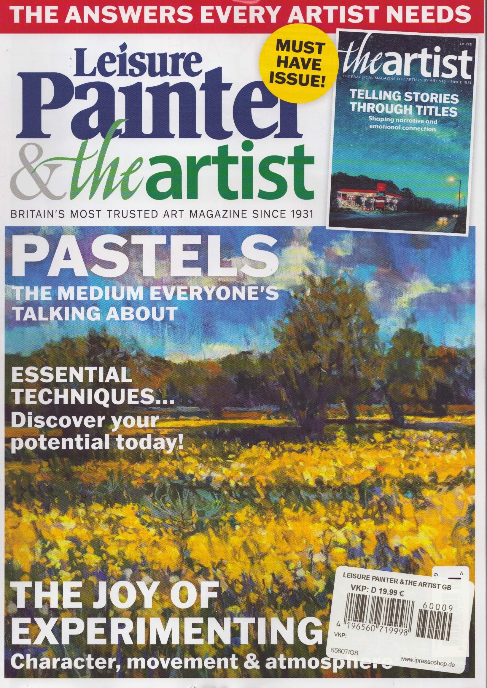 LEISURE PAINTER &THE ARTIST 9/2026