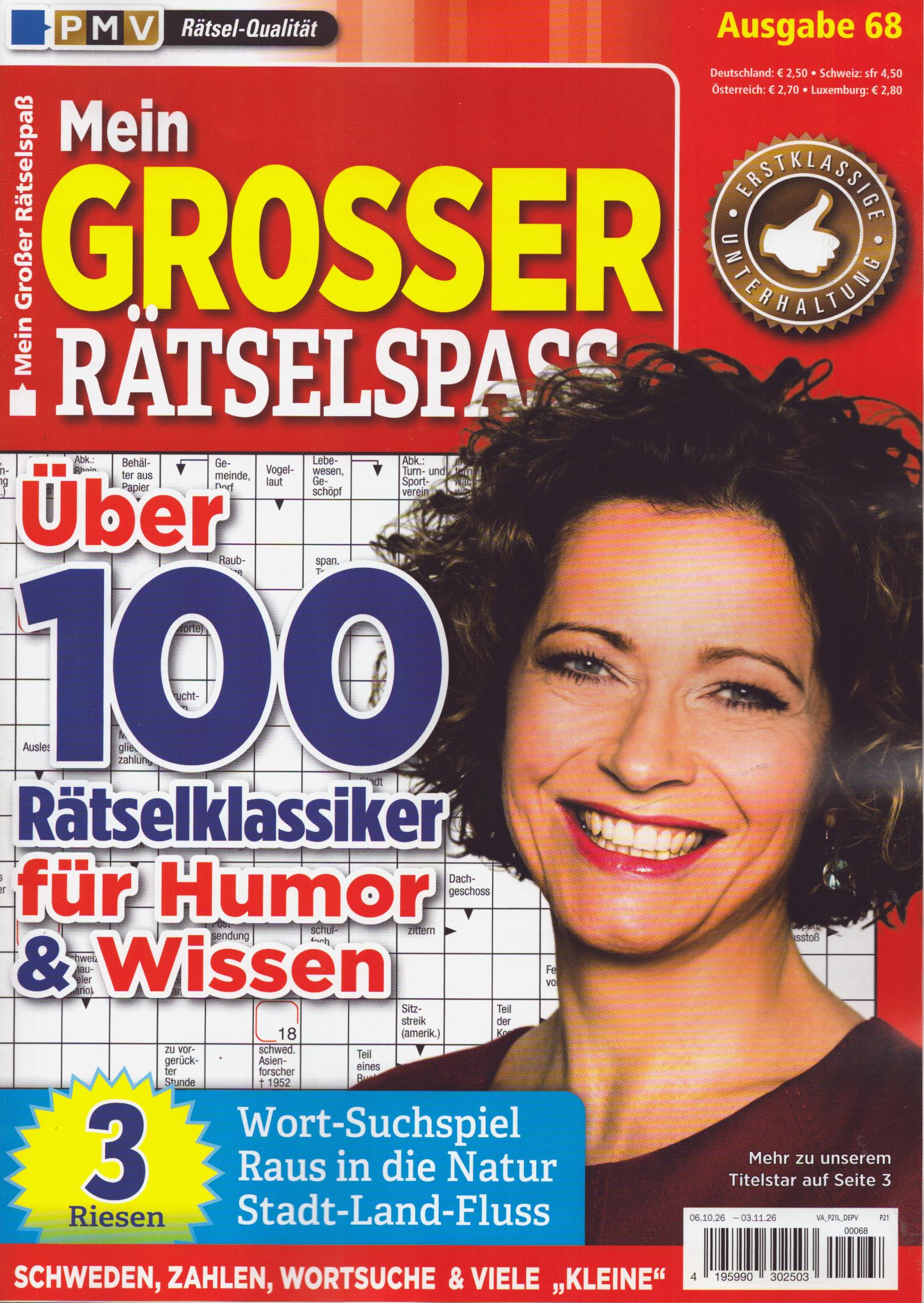 Mein großer Rätselspaß 68/2026