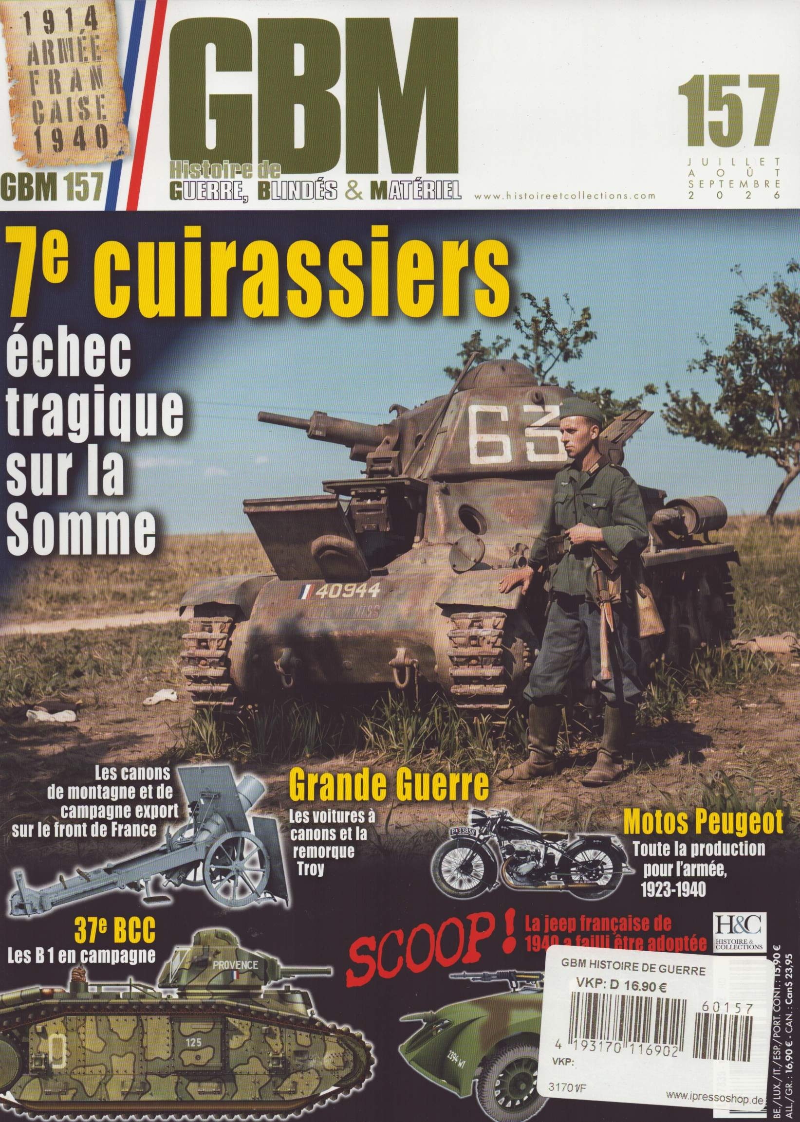 GBM HISTOIRE DE GUERRE 157/2026