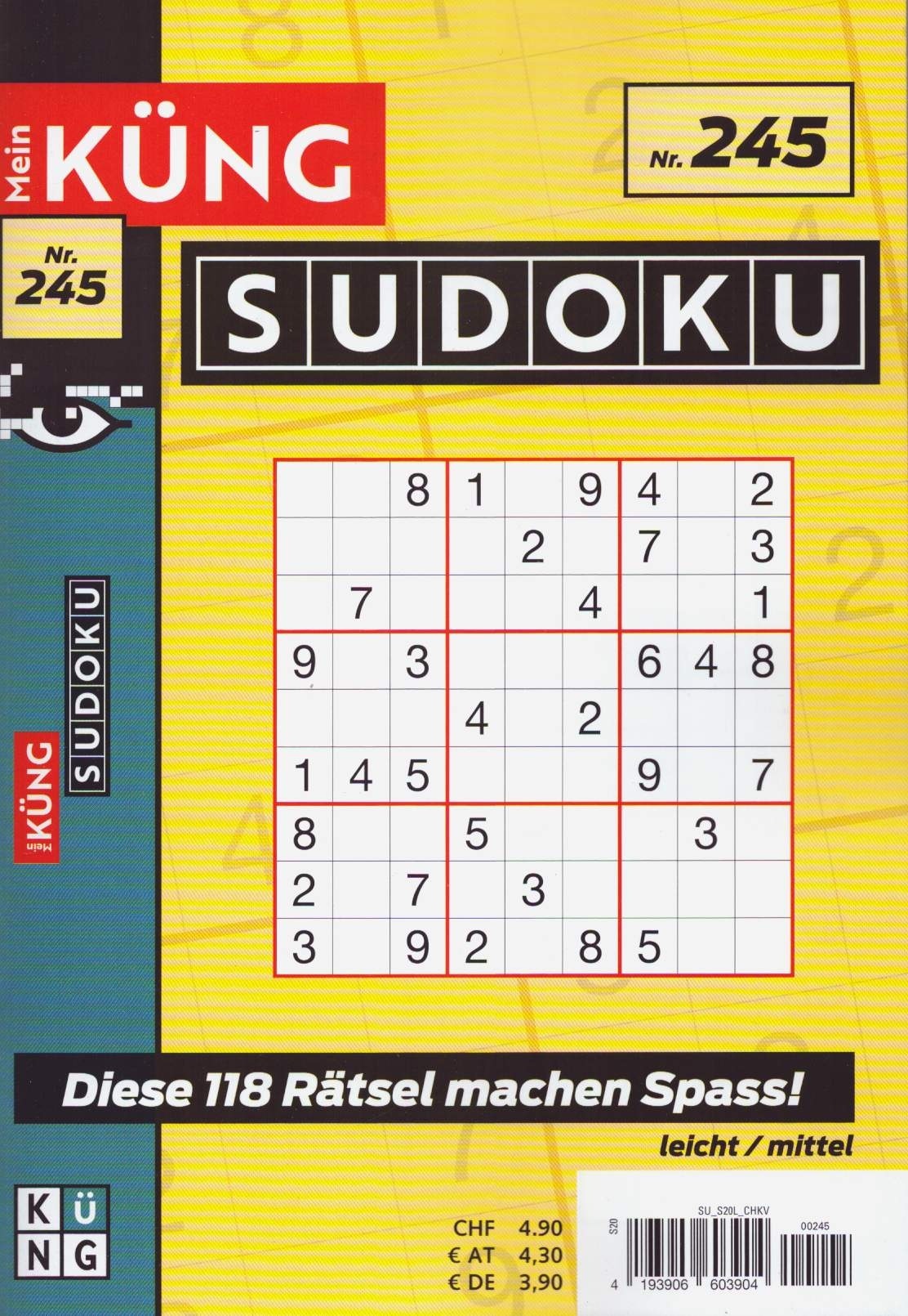 Mein Küng Sudoku 245/2026