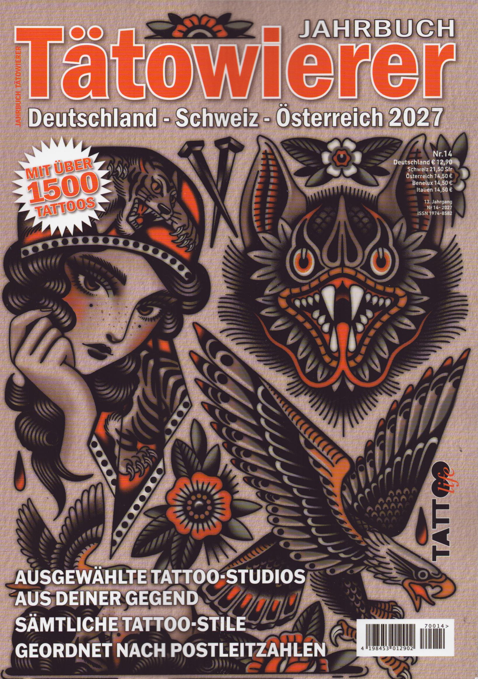 Tattoo Life Jahrbuch 14/2027