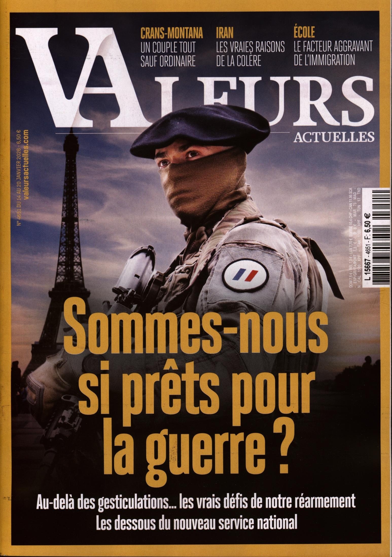 VALEURS ACTUELLES 4651/2026