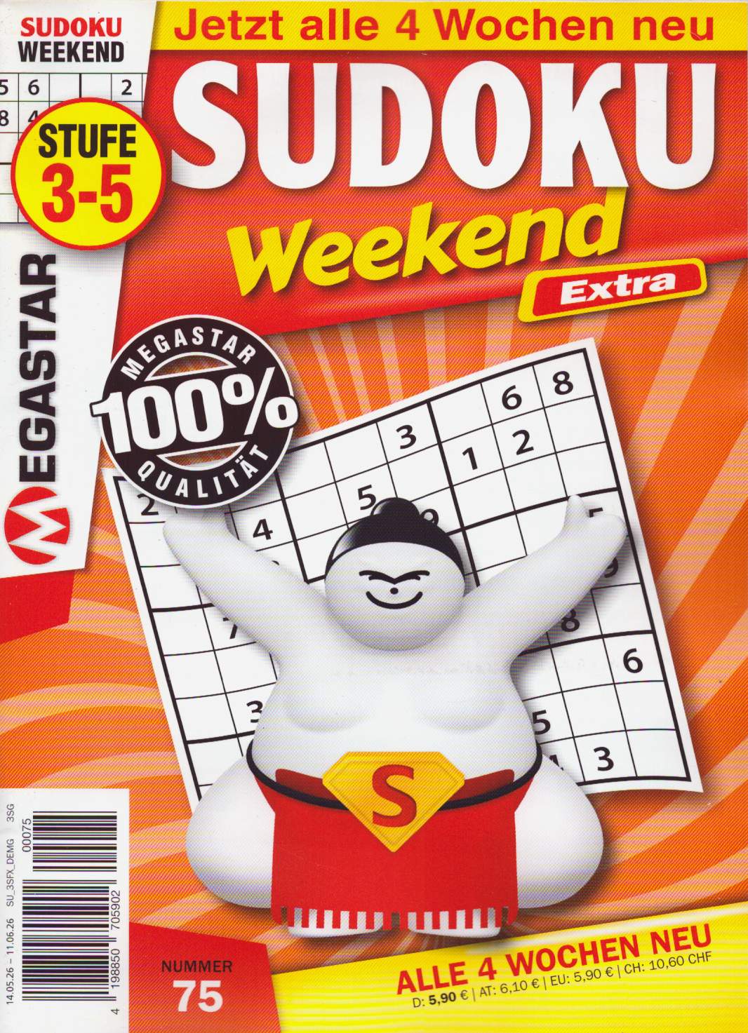 Sudoku Weekend Extra 75/2026