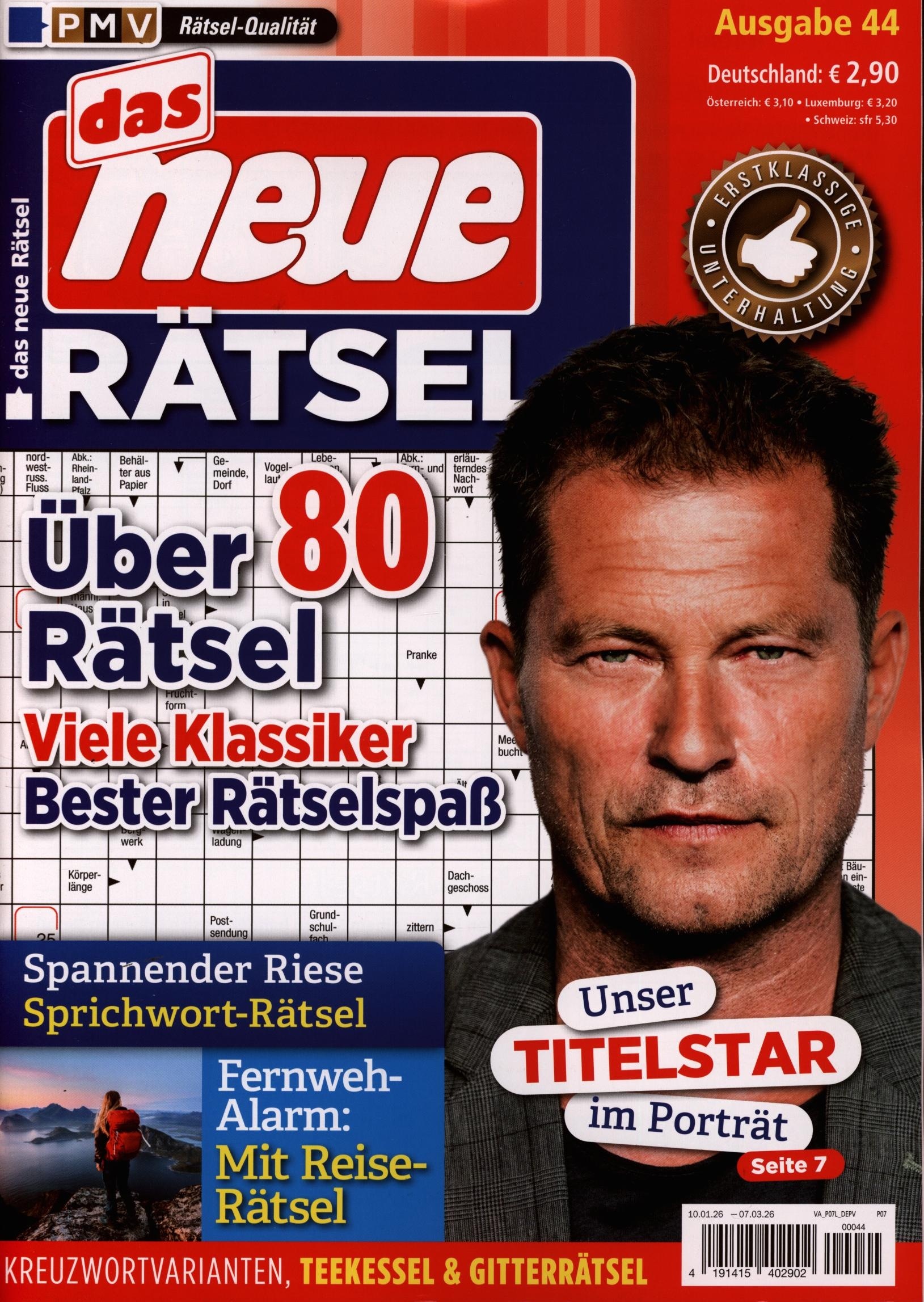 das neue Rätsel 44/2026
