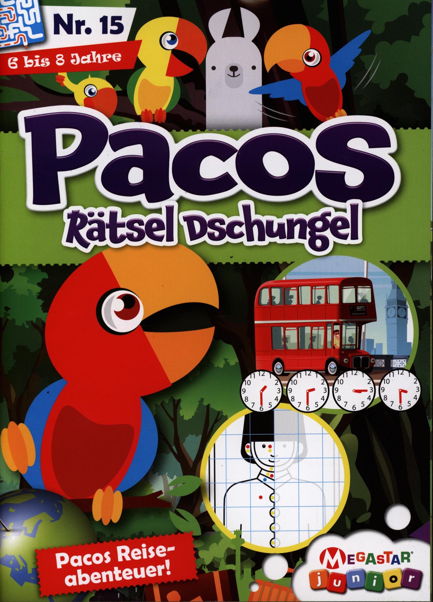 Paco's Rätsel Dschungel 15/2025