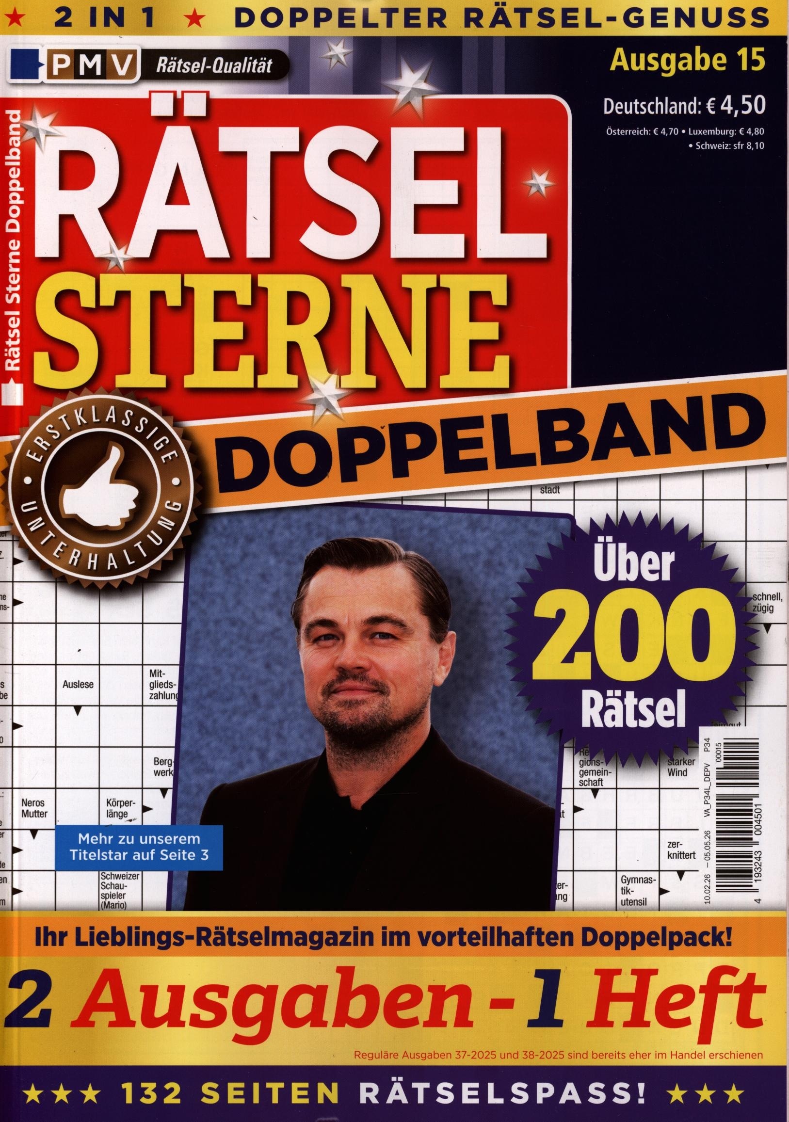 Rätsel Sterne Doppelband 15/2026