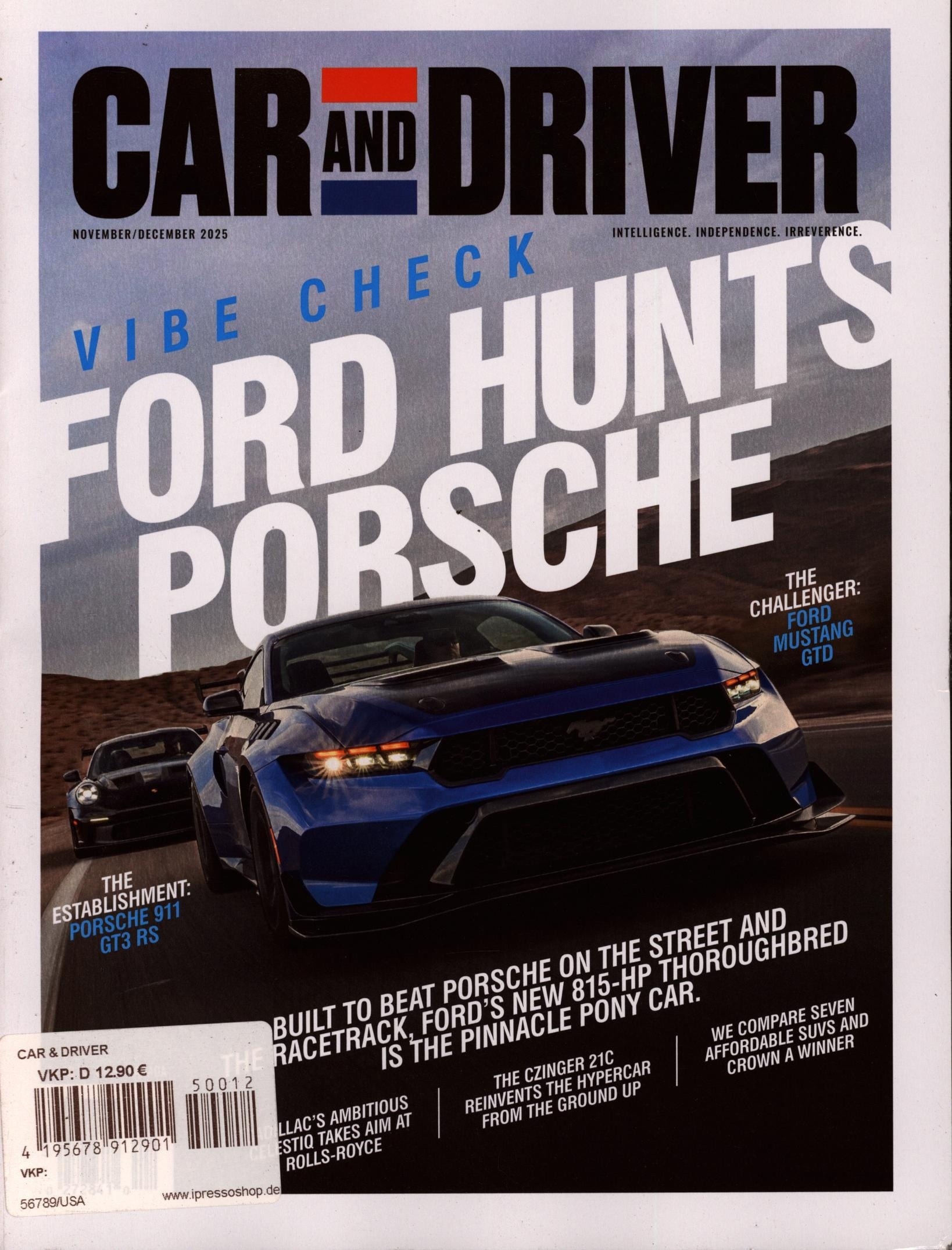 CAR AND DRIVER 12/2025