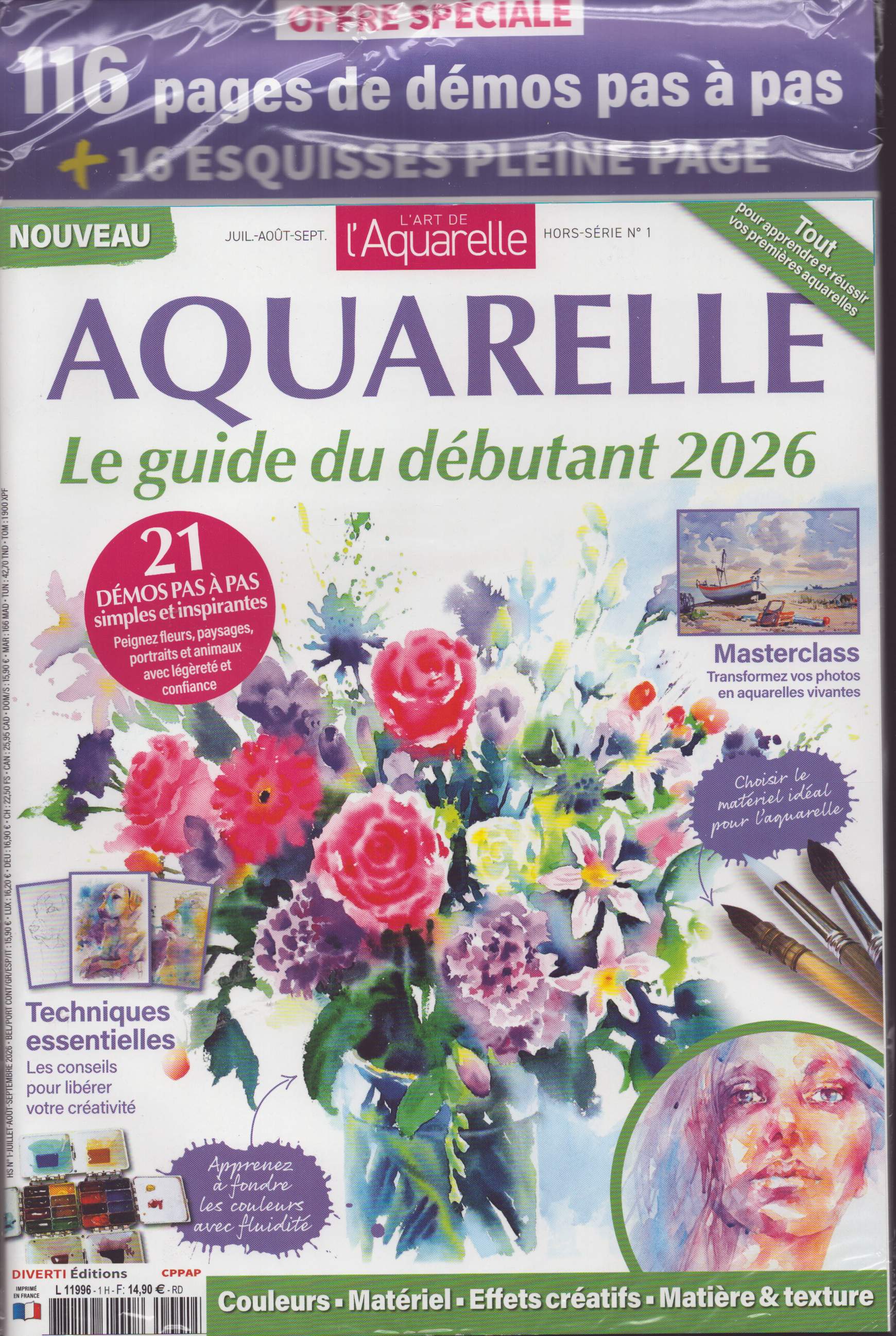 L'ART DE L'AQUARELLE HS 1/2026