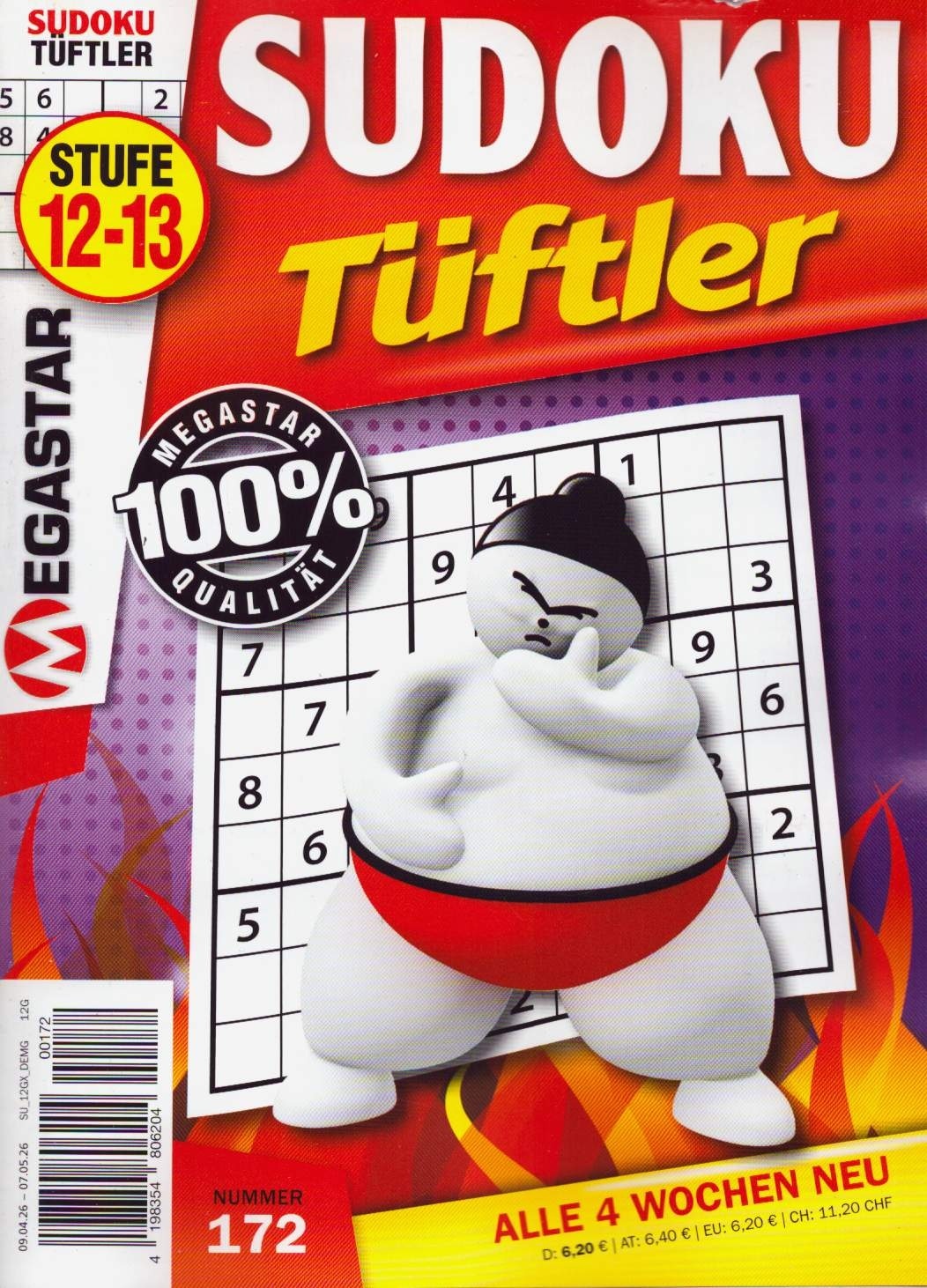 Sudoku Tüftler 172/2026