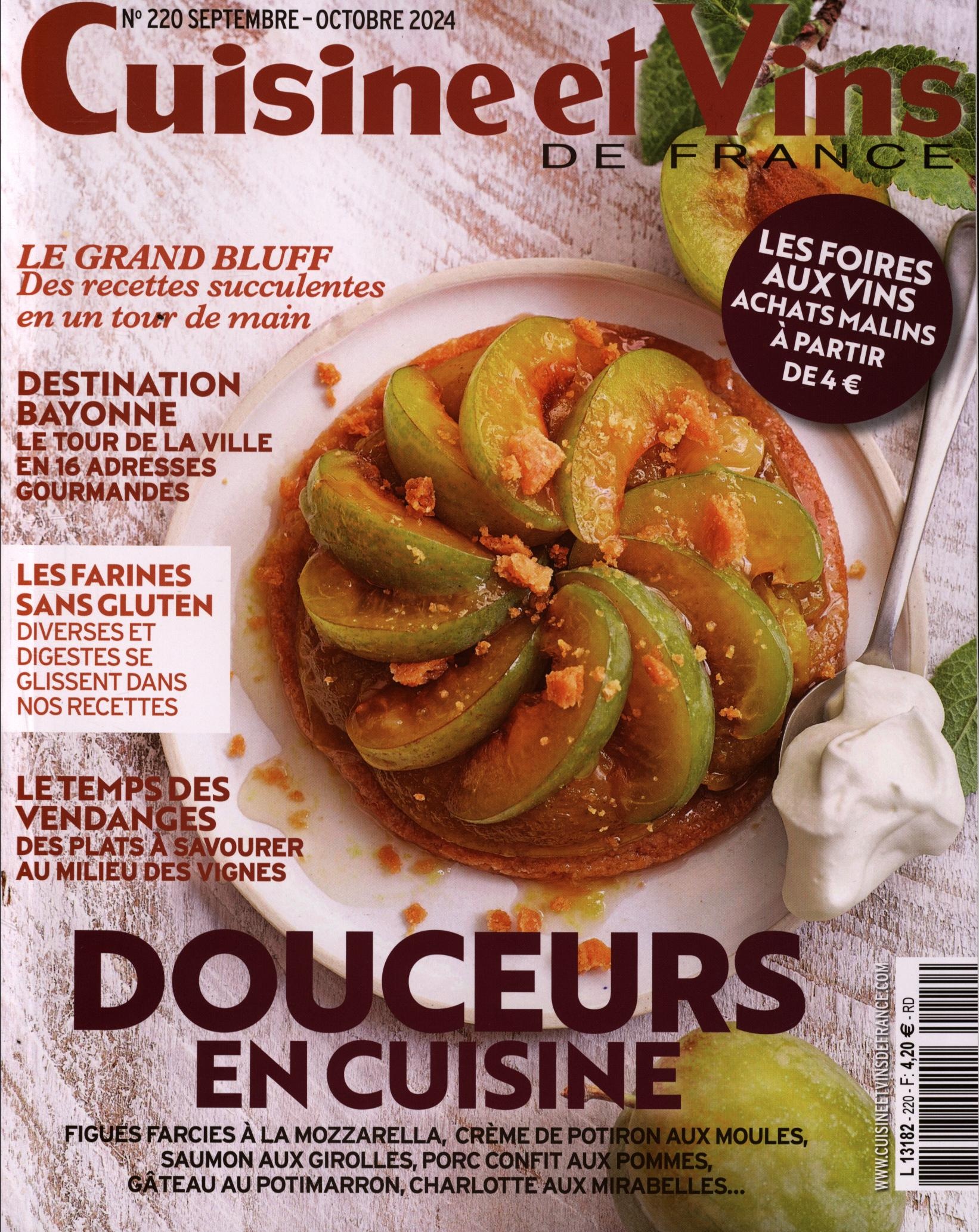 Cuisine et Vins DE FRANCE 220/2024