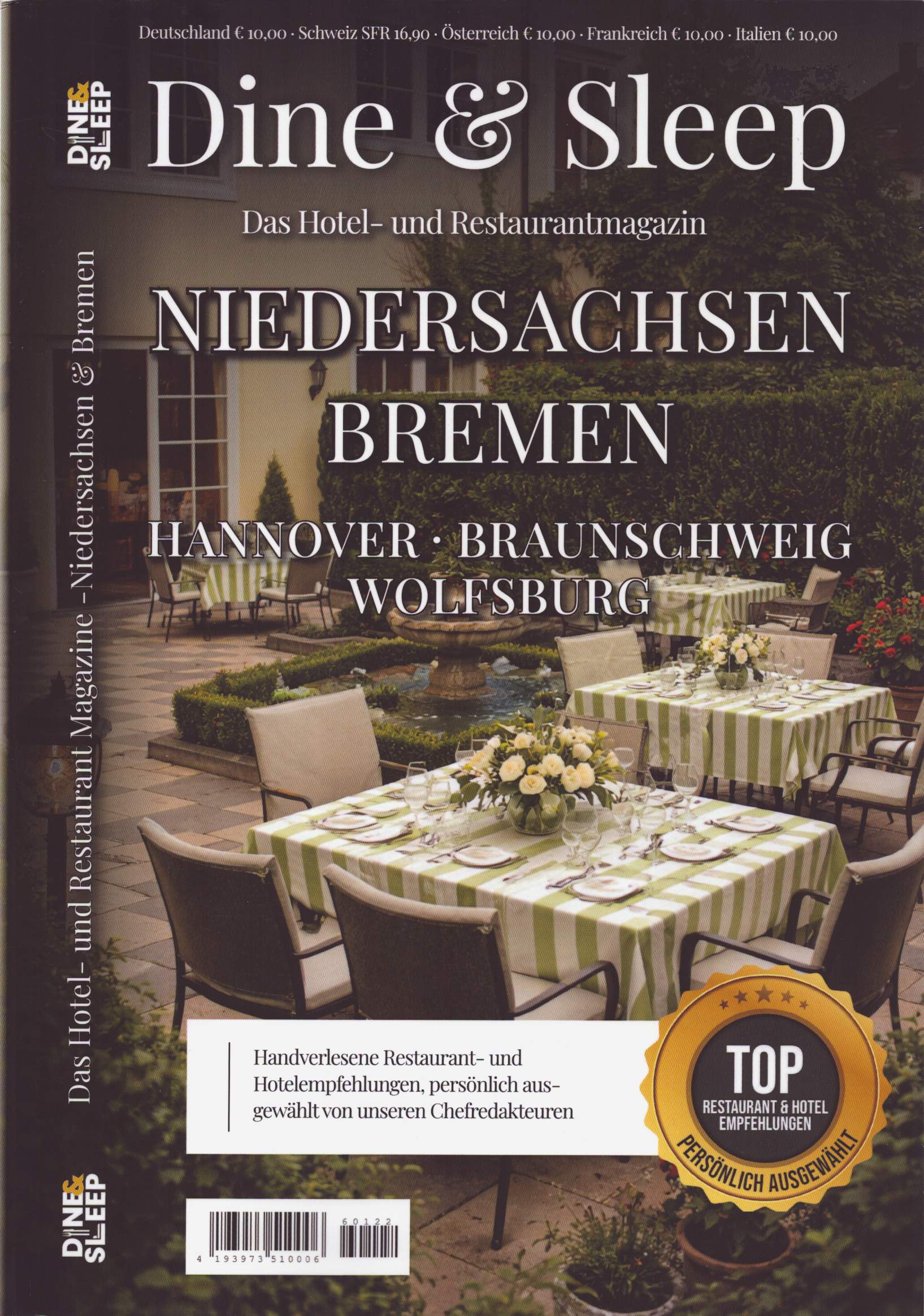Dine & Sleep Niedersachsen / Bremen 122/2026