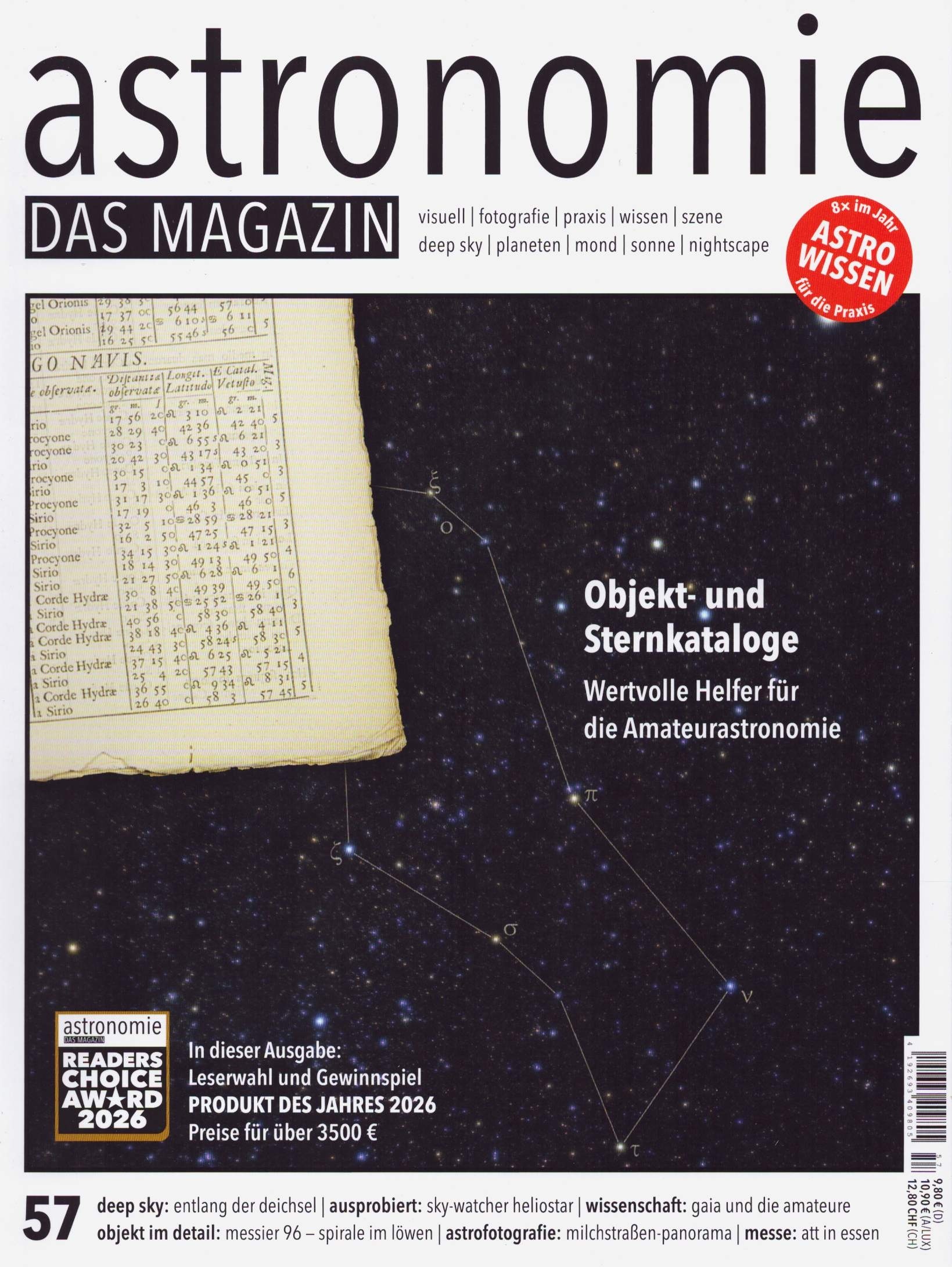 astronomie - DAS MAGAZIN 57/2026