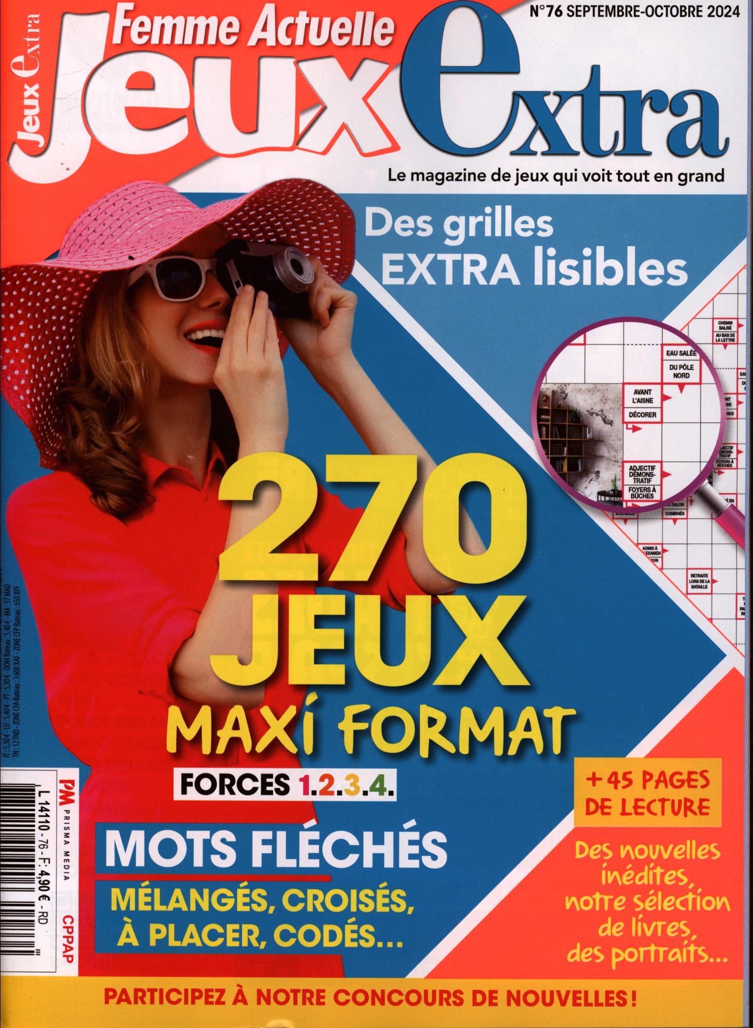 Femme Actuelle Jeux extra 76/2024