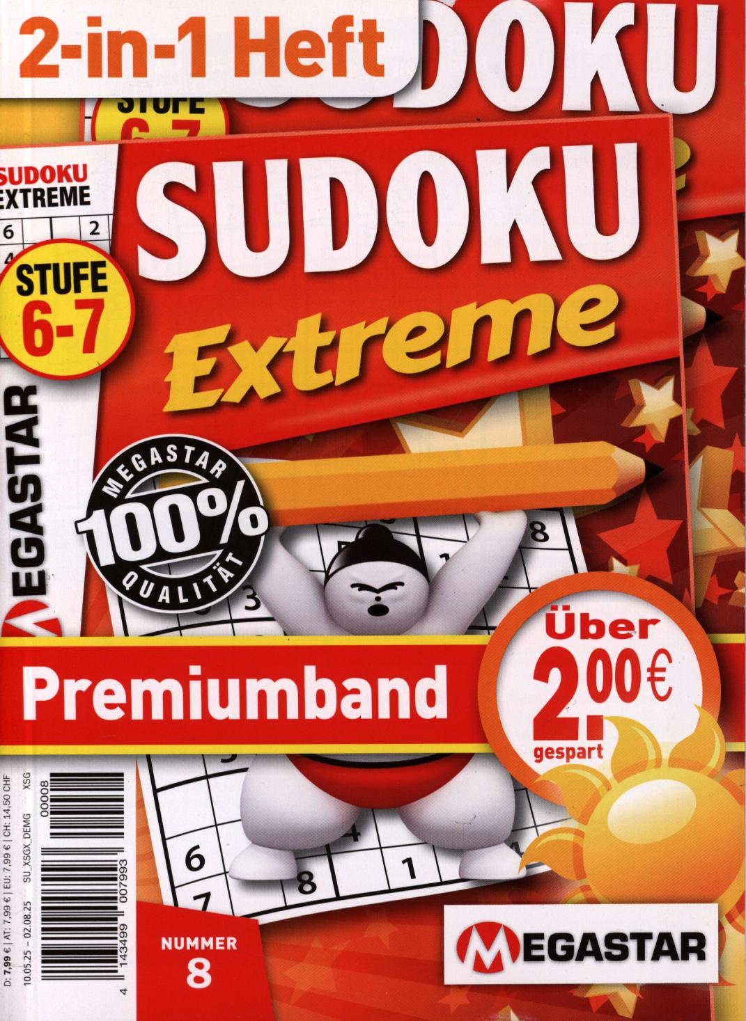 Sudoku Extreme PB 8/2025