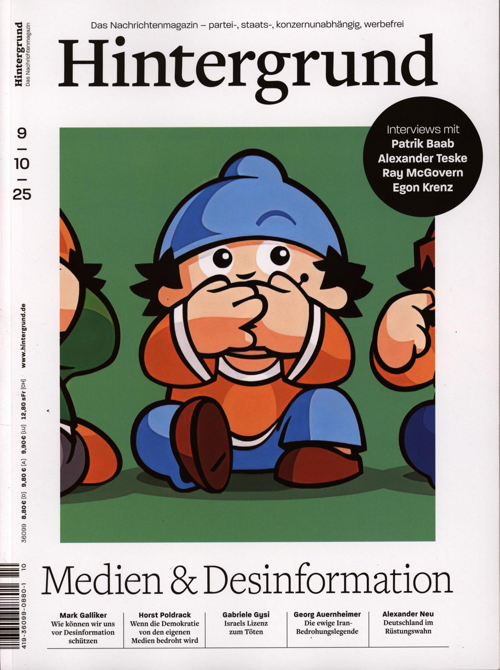 Hintergrund - Das Nachrichtenmagazin 10/2025