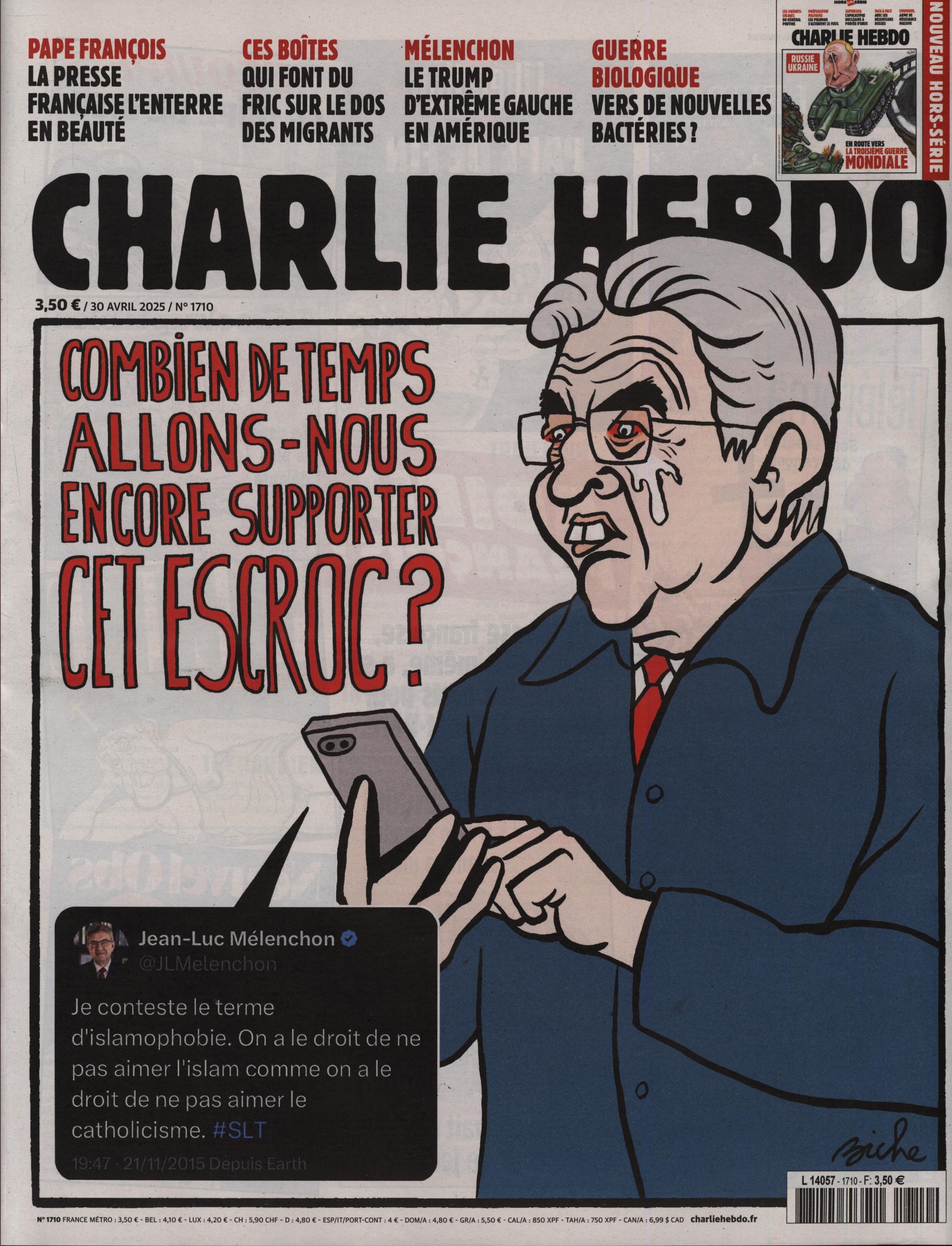 CHARLIE HEBDO 1710/2025