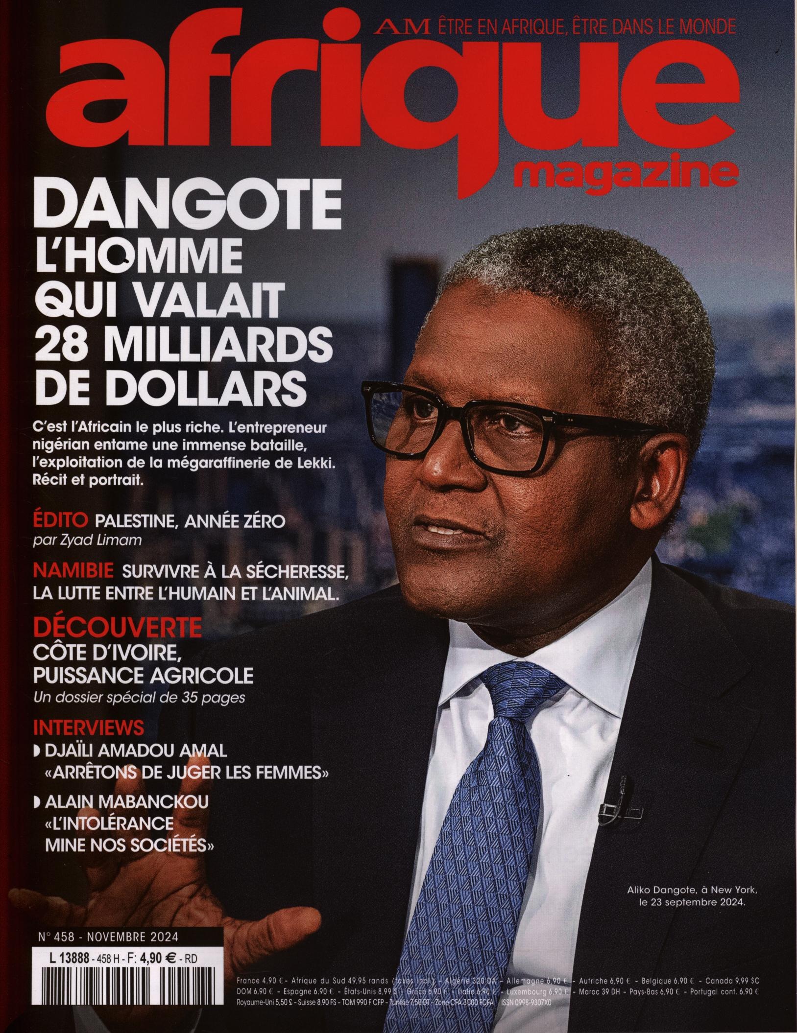 afrique magazine 458/2024