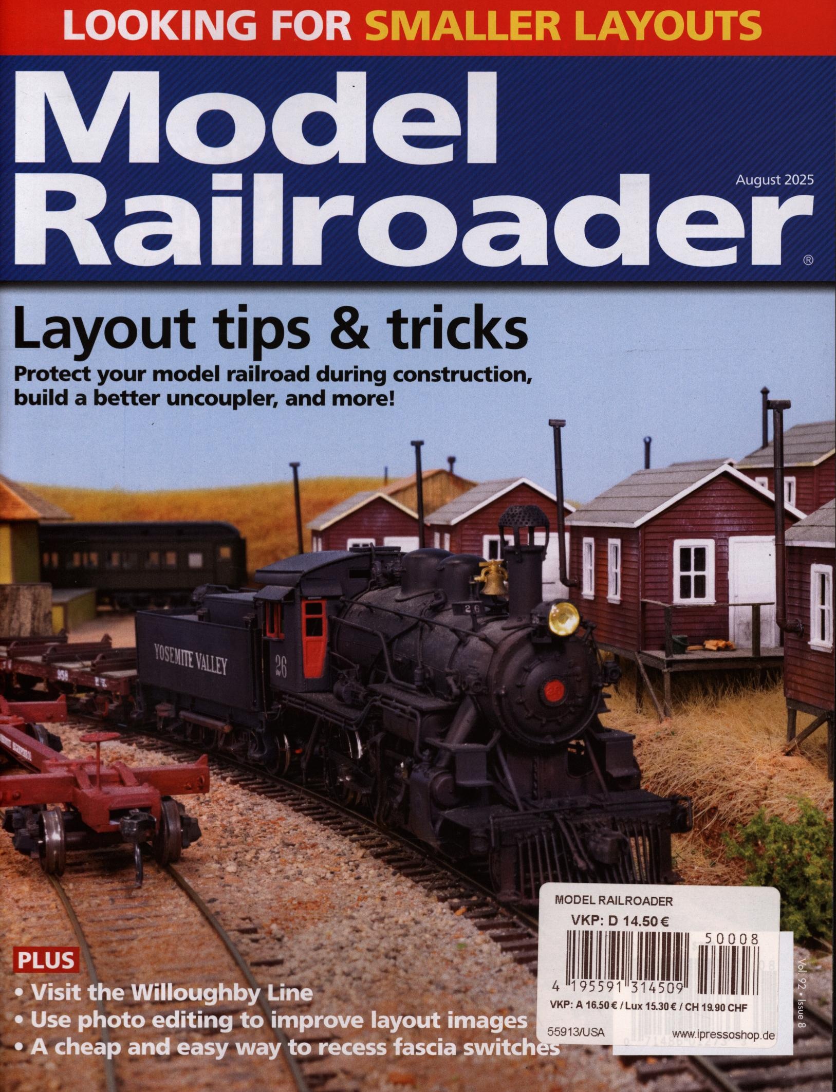 Model Railroader 8/2025