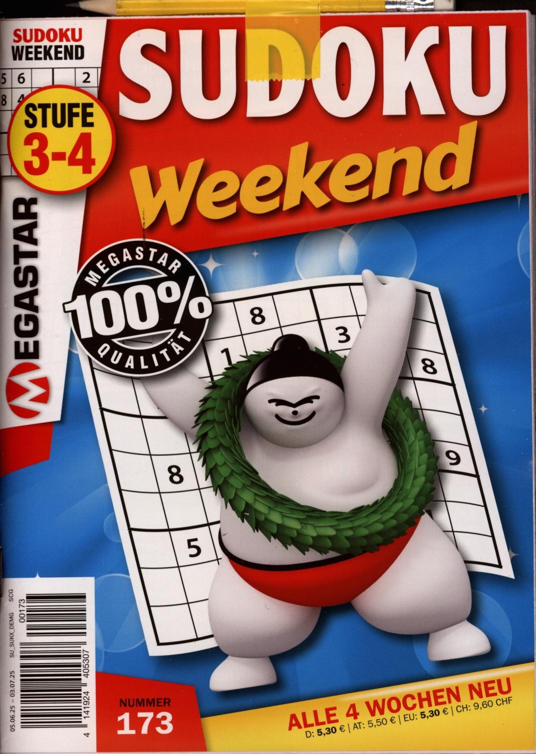 Sudoku Weekend 173/2025