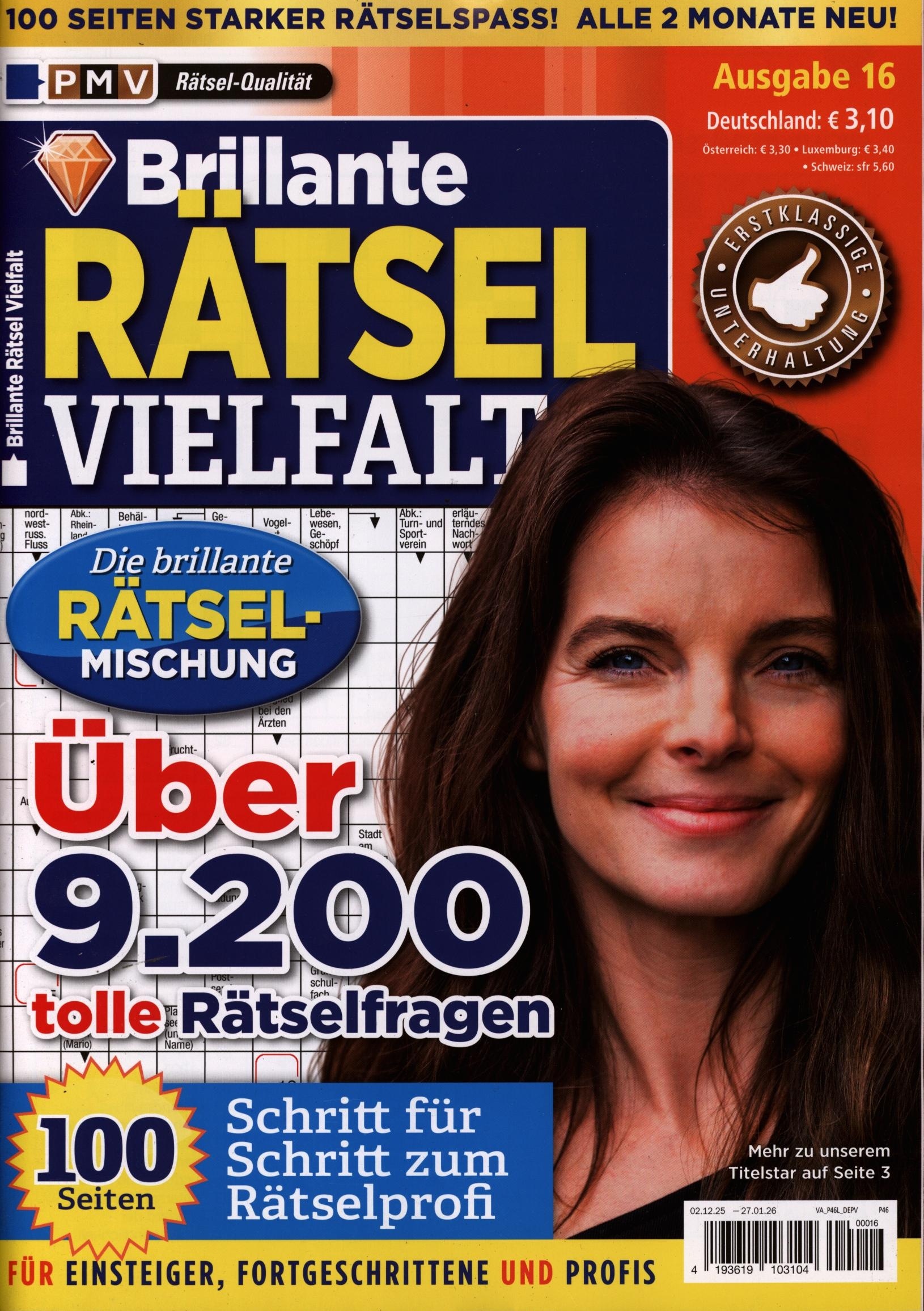 Brillante Rätsel Vielfalt 16/2025
