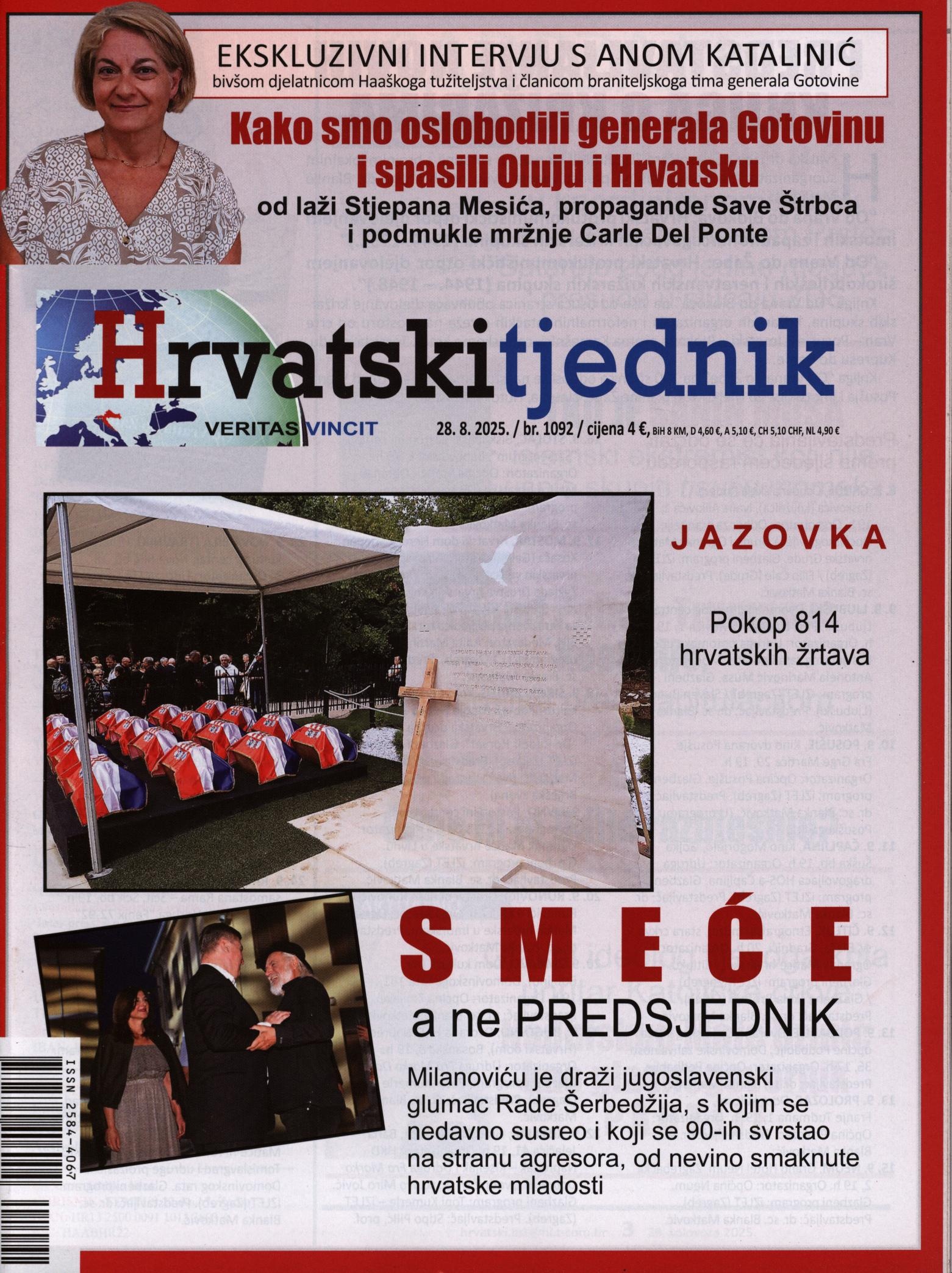 HRVATSKI TJEDNIK 1092/2025