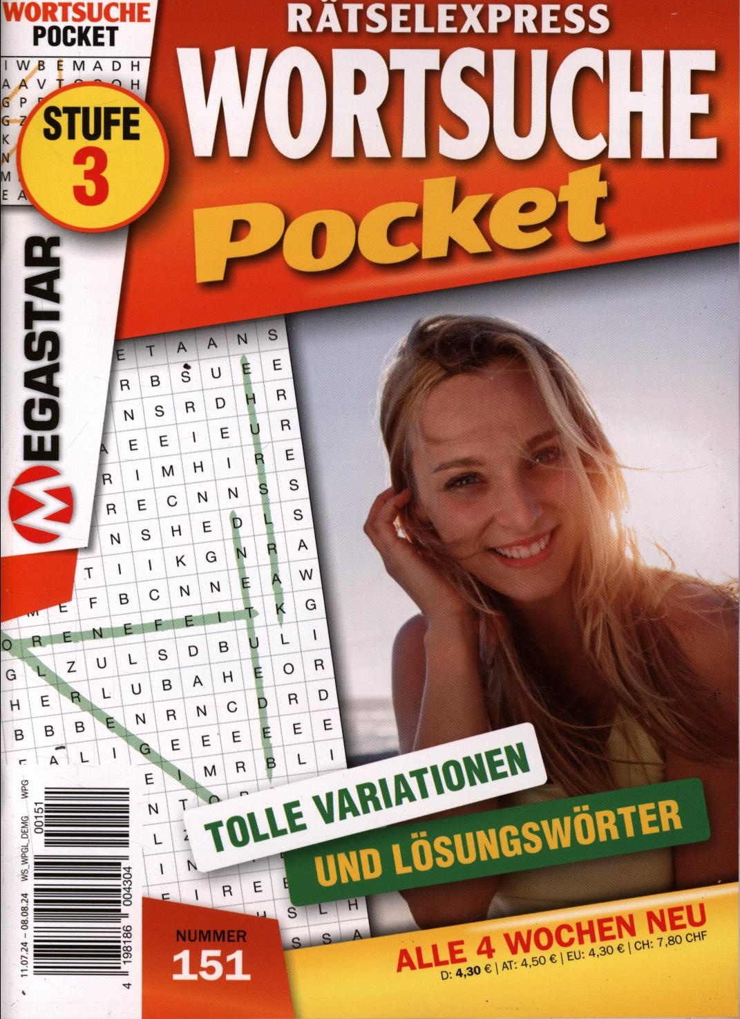 Rätselex. Wortsuche Pocket 151/2024