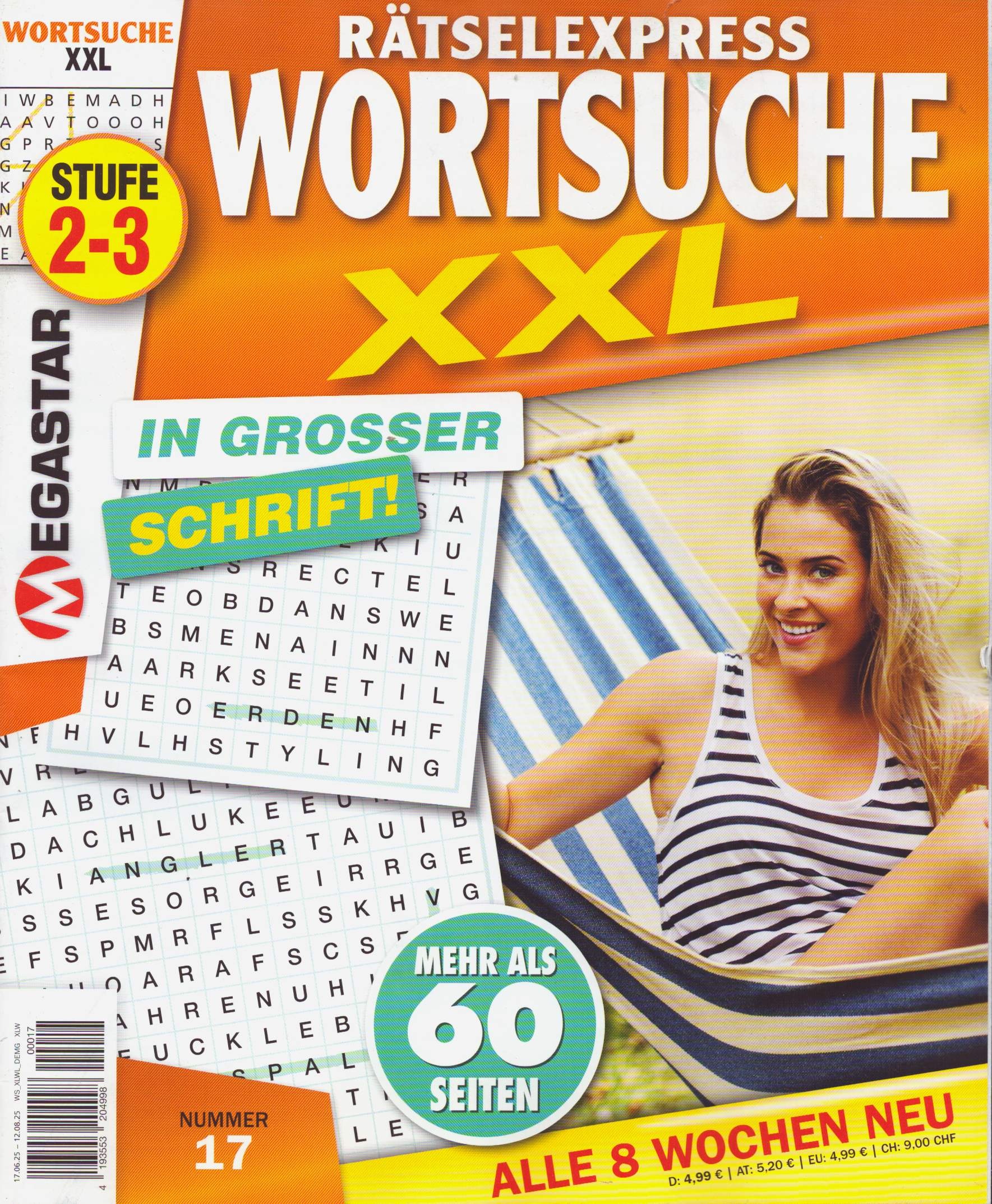 Wortsuche XXL 17/2025