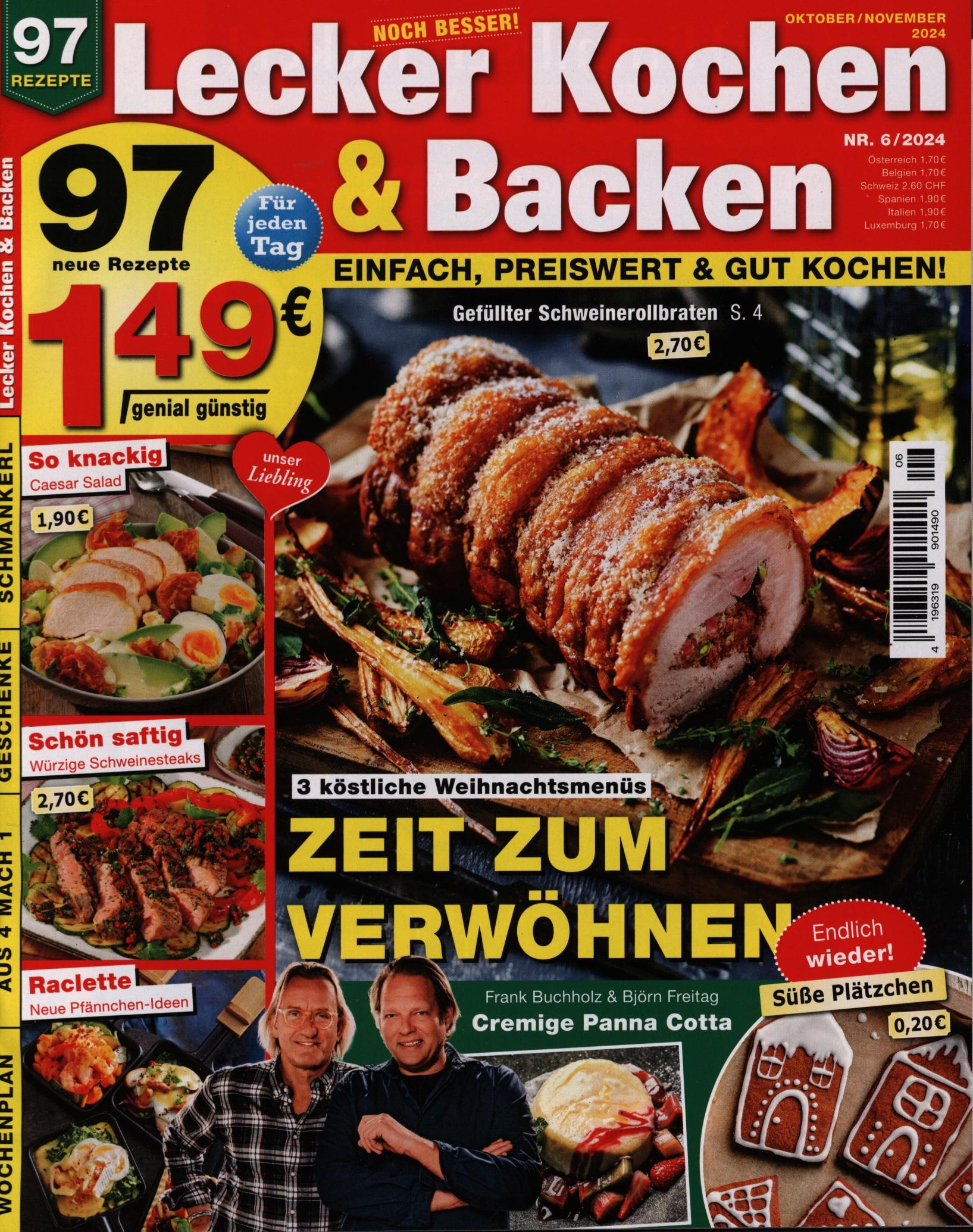 Lecker Kochen & Backen 6/2024