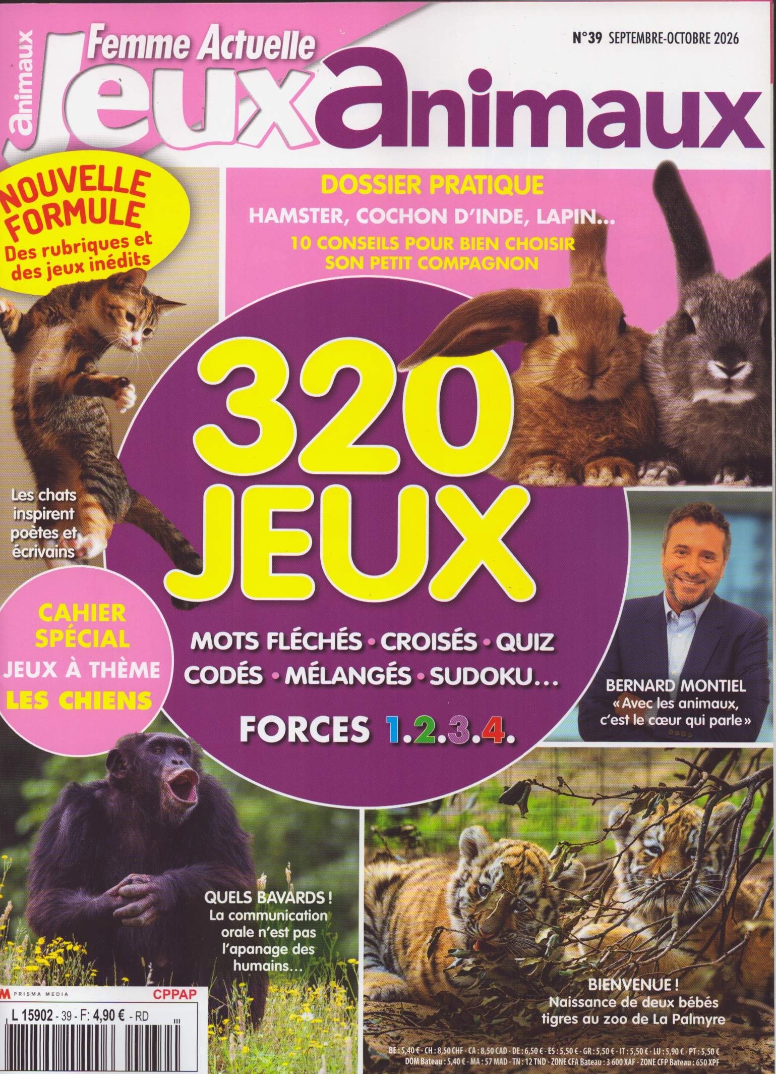 Femme Actuelle Jeux animaux 39/2026