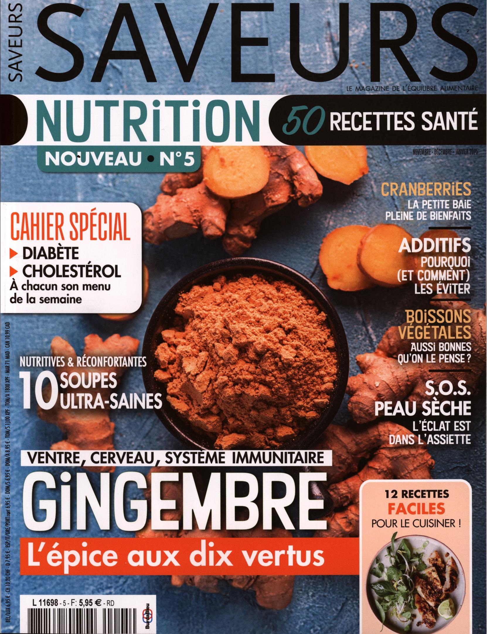 SAVEURS NUTRITION 5/2024