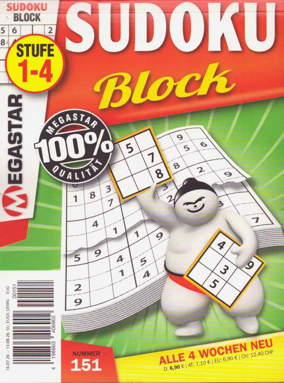 Megastar Sudoku Block 151/2026