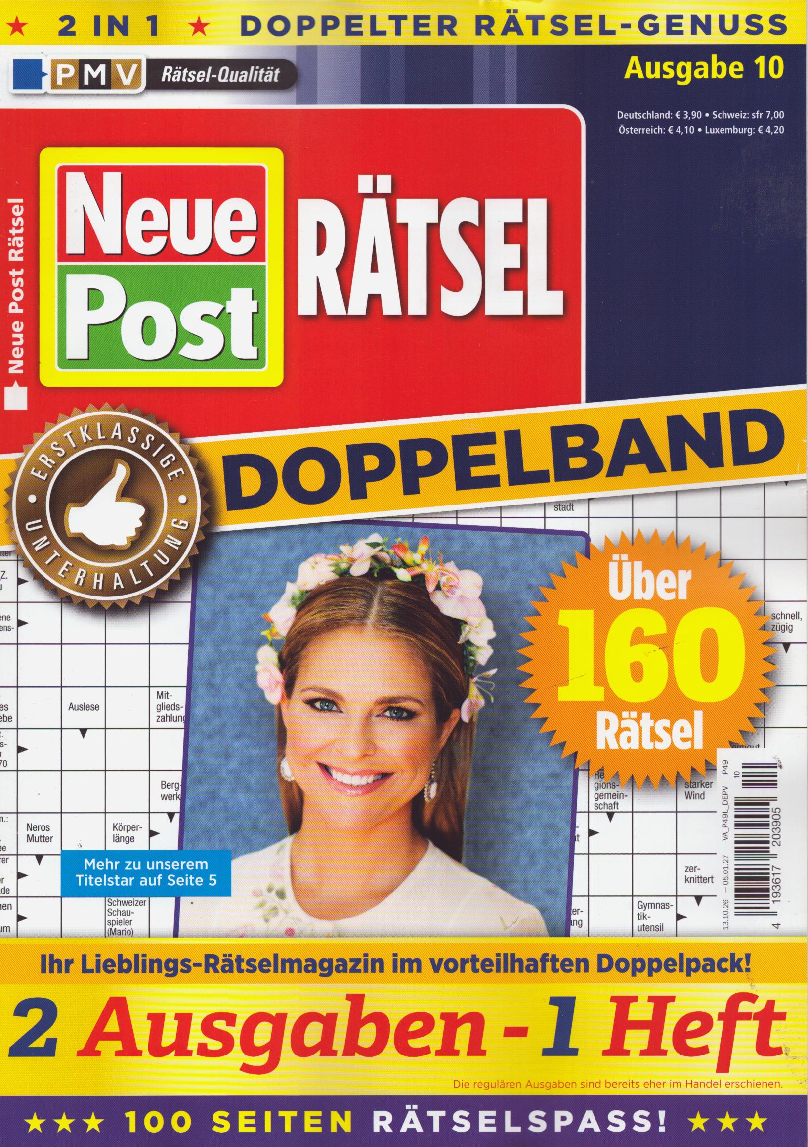 Neue Post Rts. Doppelband 10/2026