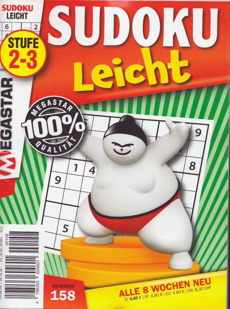 Sudoku Leicht 158/2026