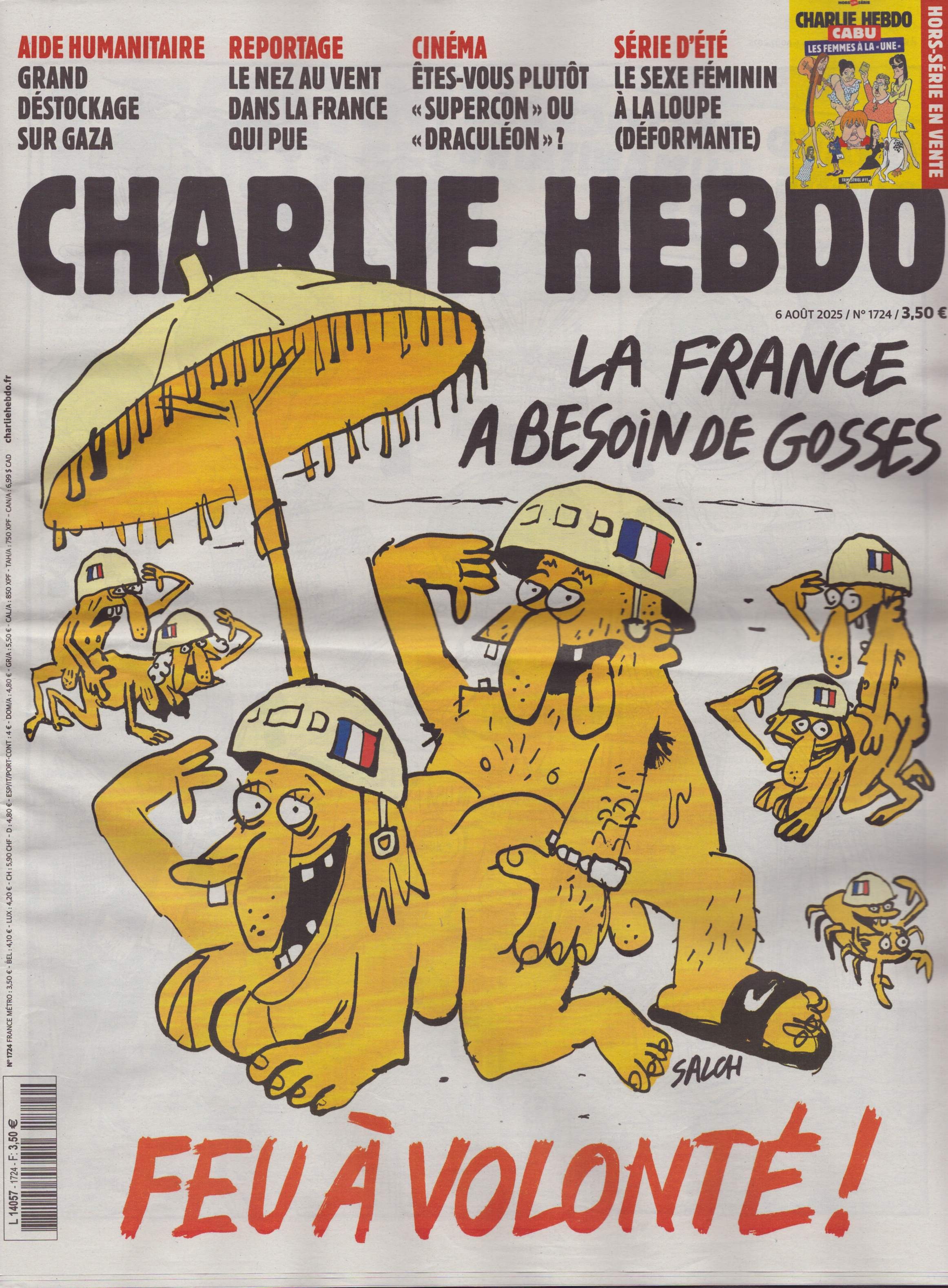 CHARLIE HEBDO 1724/2025