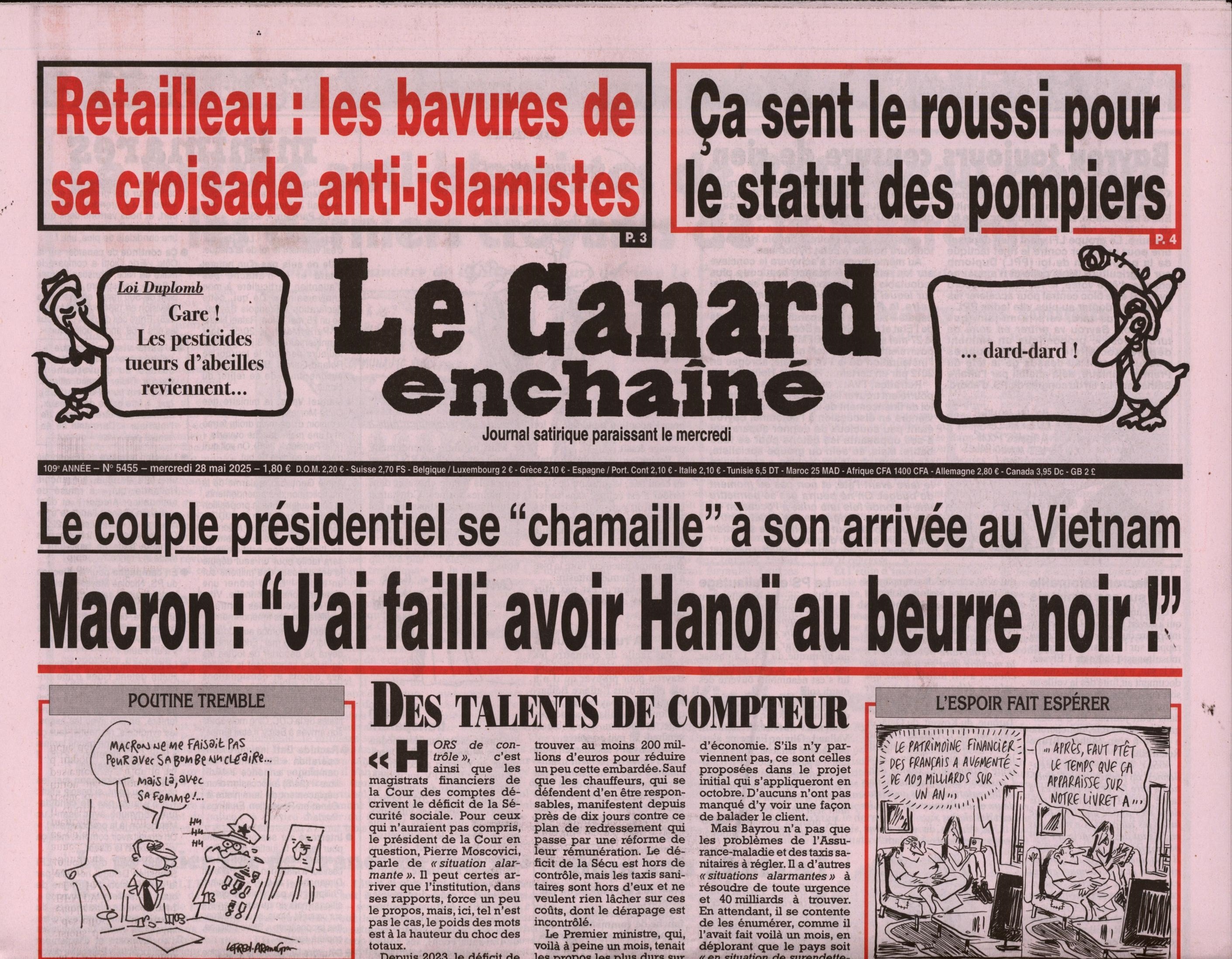 Le Canard enchaîné 5455/2025