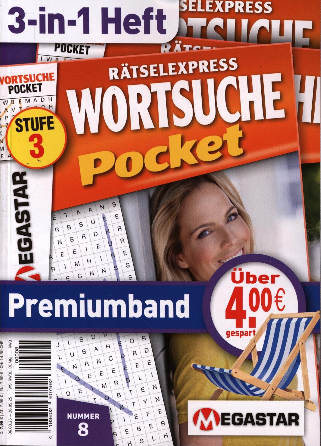 Wortsuche Pocket Premiumband 3 8/2025