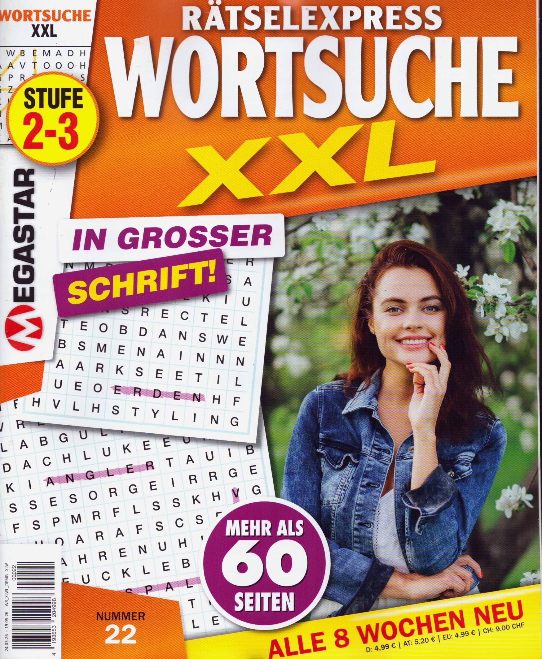 Wortsuche XXL 22/2026